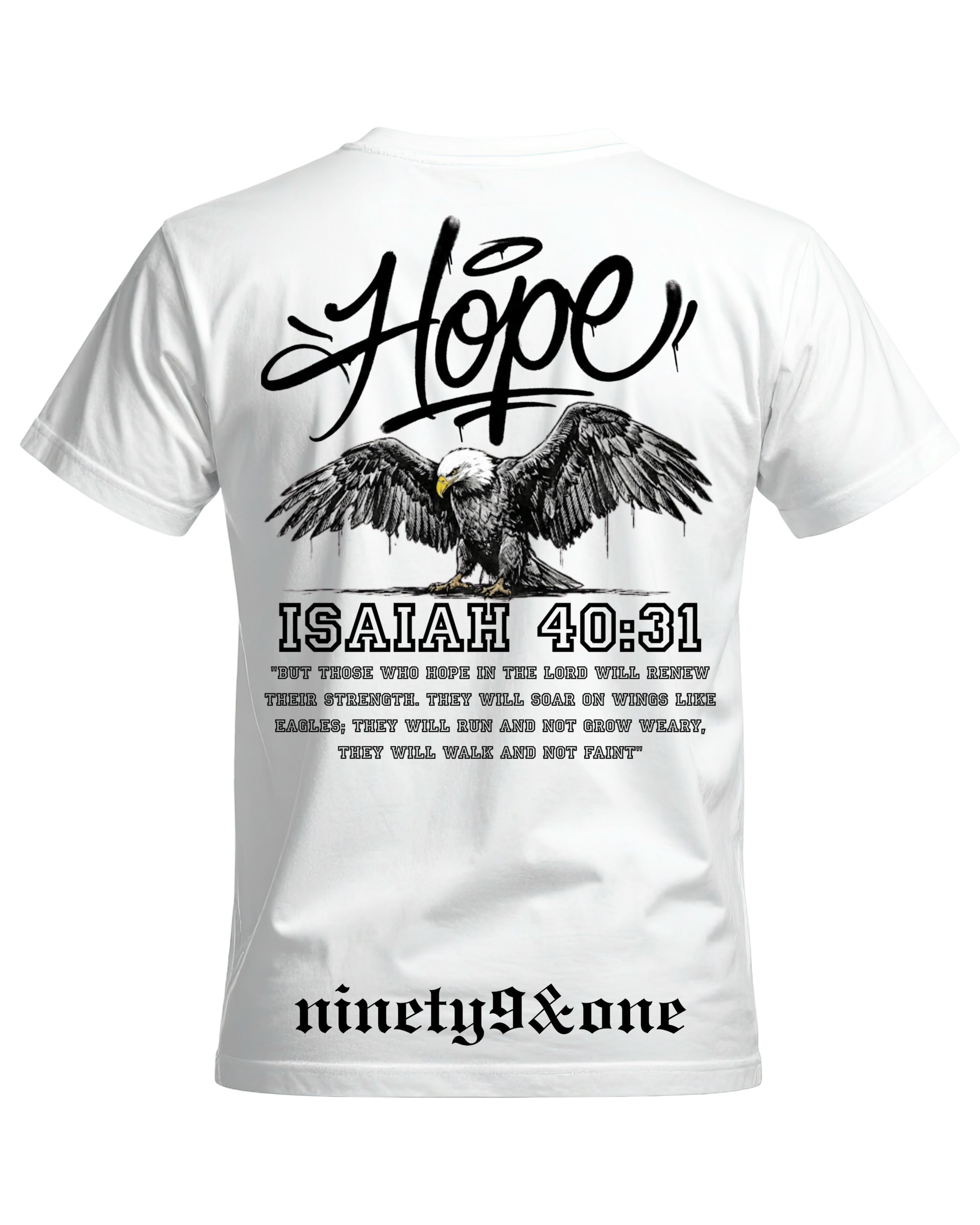 ISAIAH 40:31 HOPE (BACK PRINT)