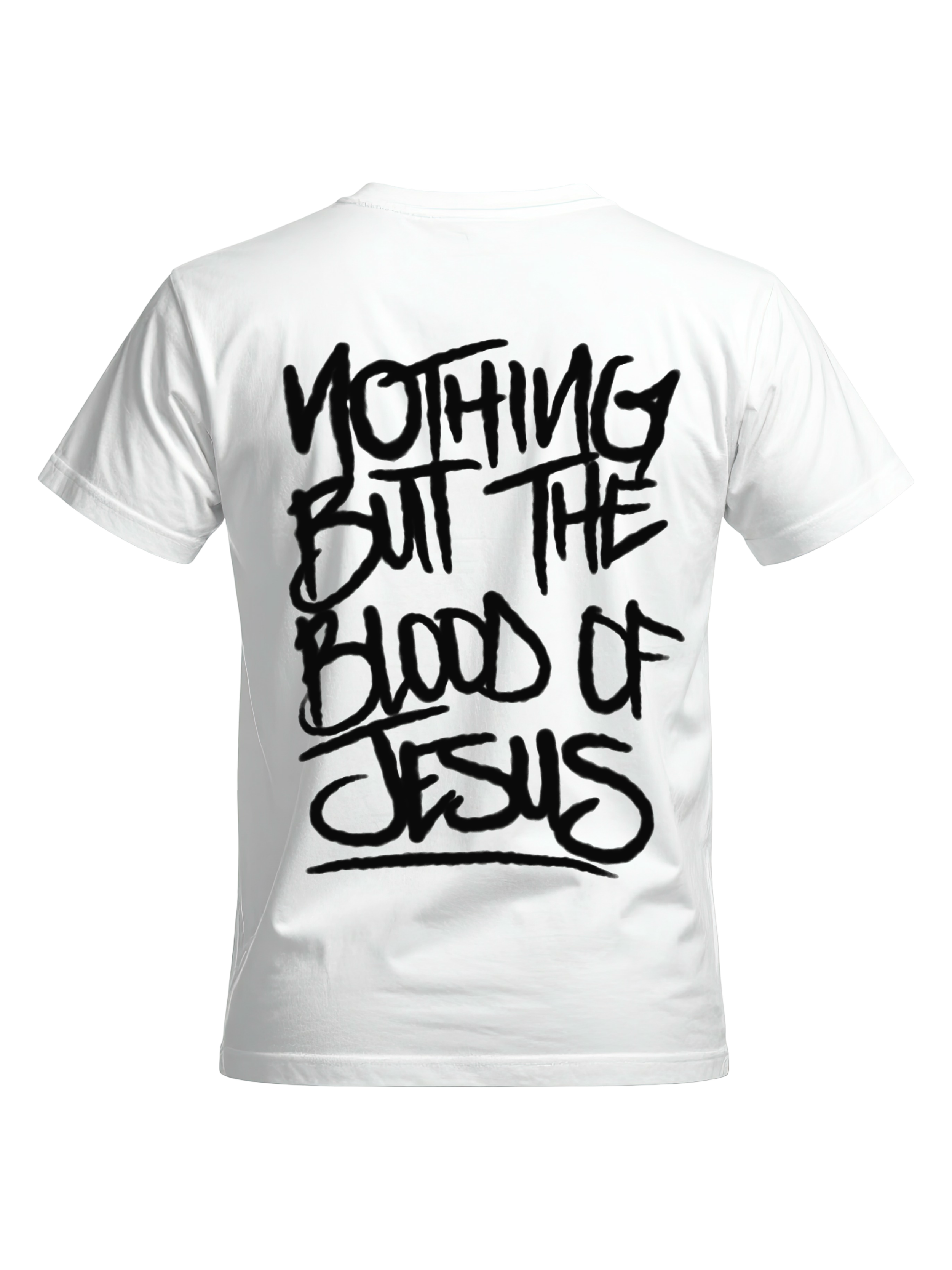 NOTHING BUT THE BLOOD, BLACK (BACK PRINT)