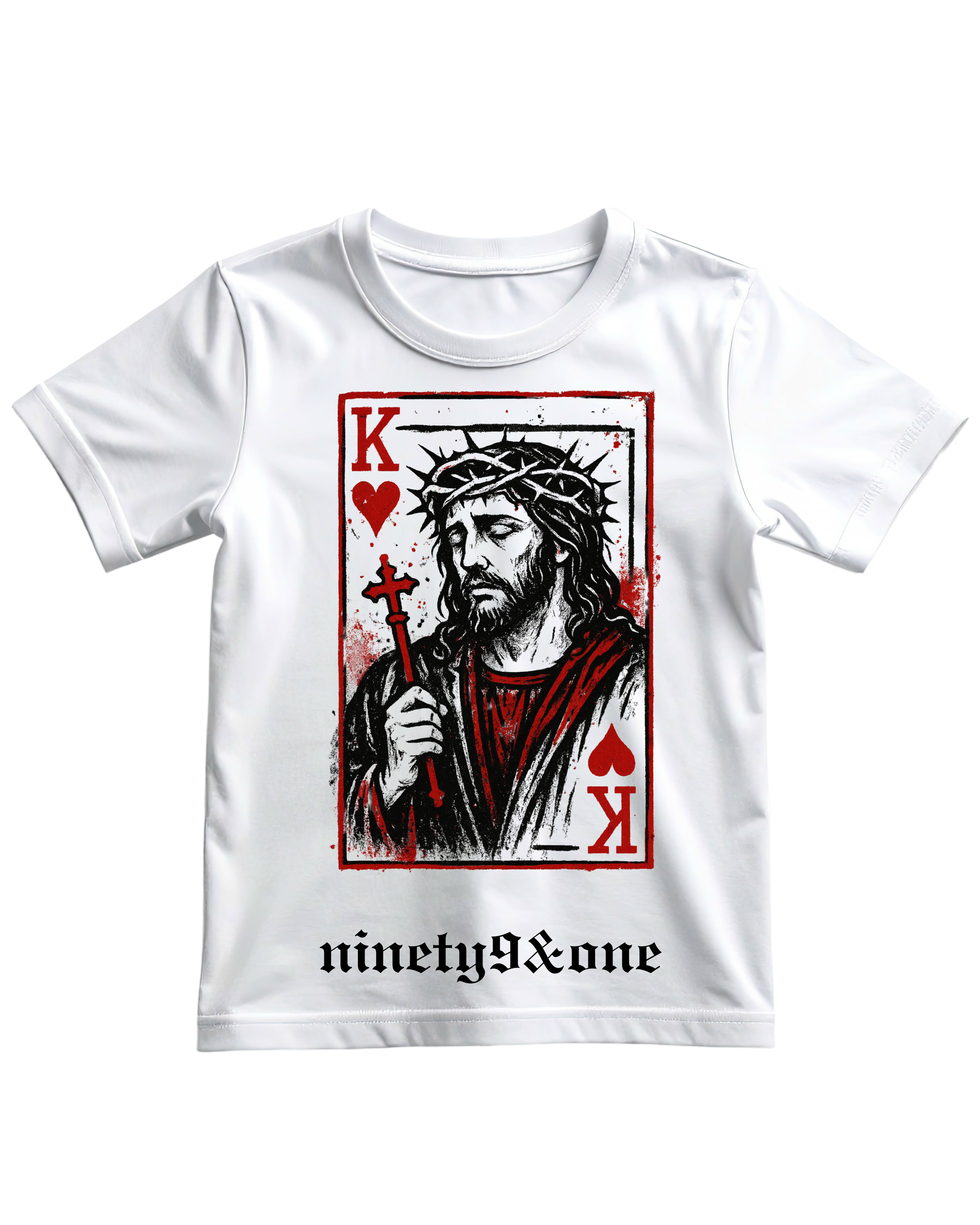 JESUS IS KING (FRONT & BACK PRINT)