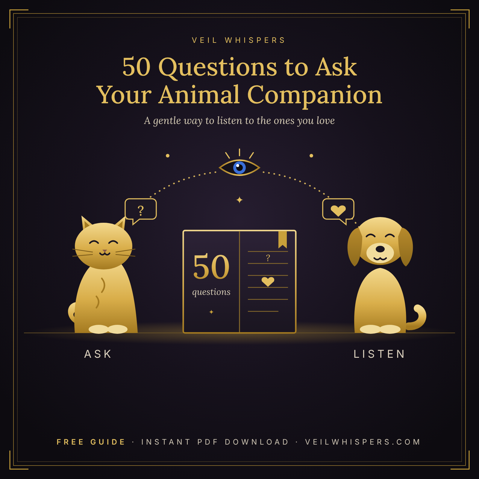 50 Questions to Ask Your Animal Companion