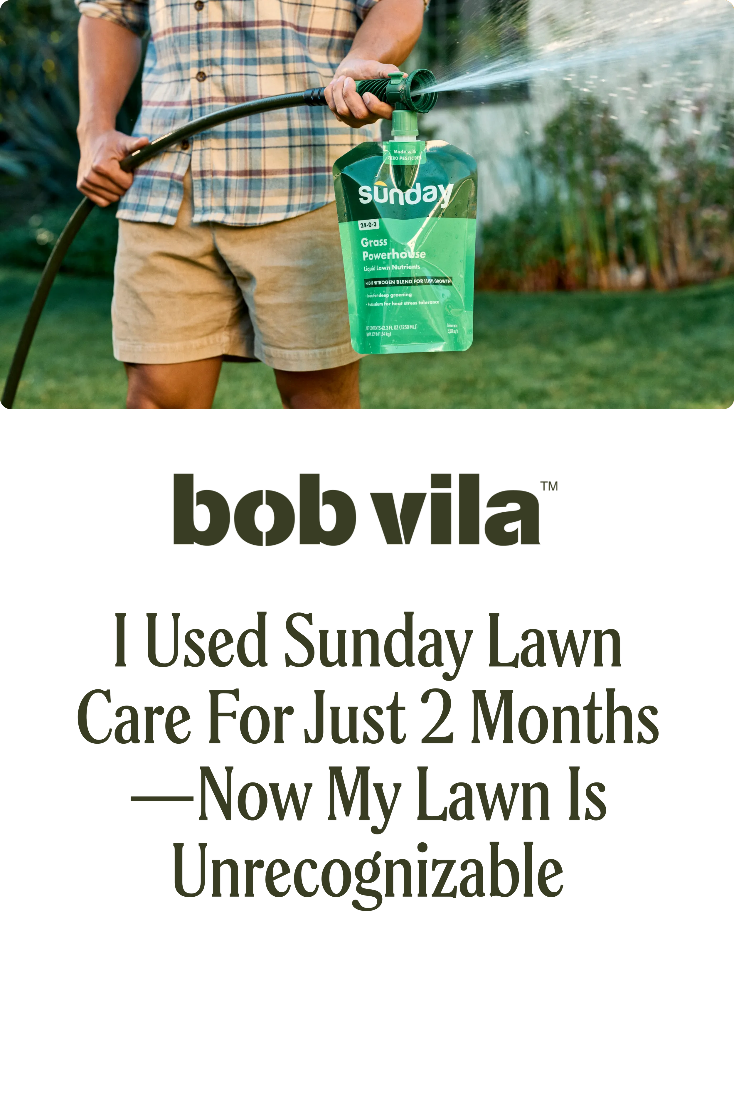 I Used Sunday Lawn Care for Just 2 Months—Now My Lawn Is Unrecognizable