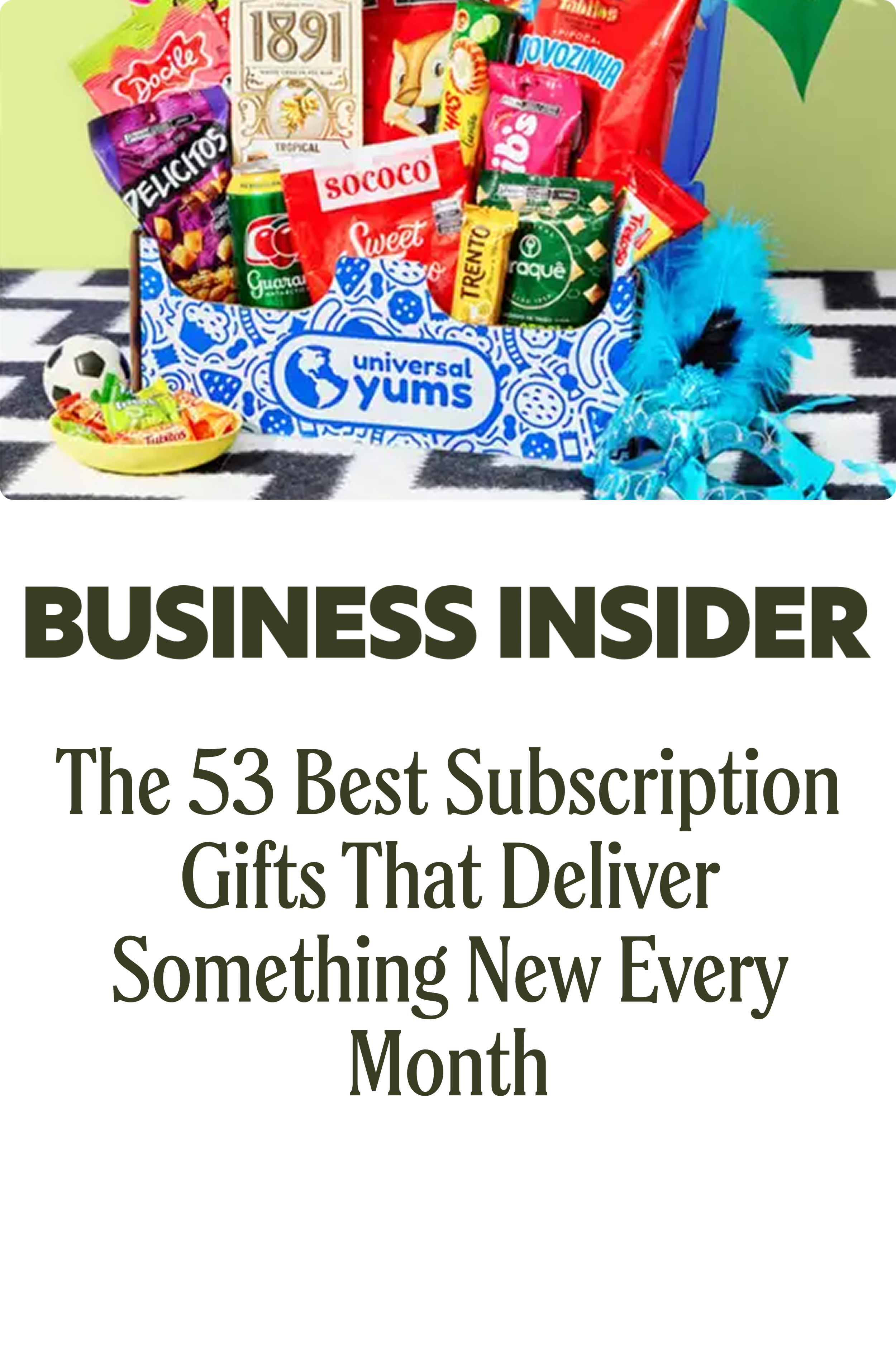 The 55 best subscription gifts to give them something to look forward to every month