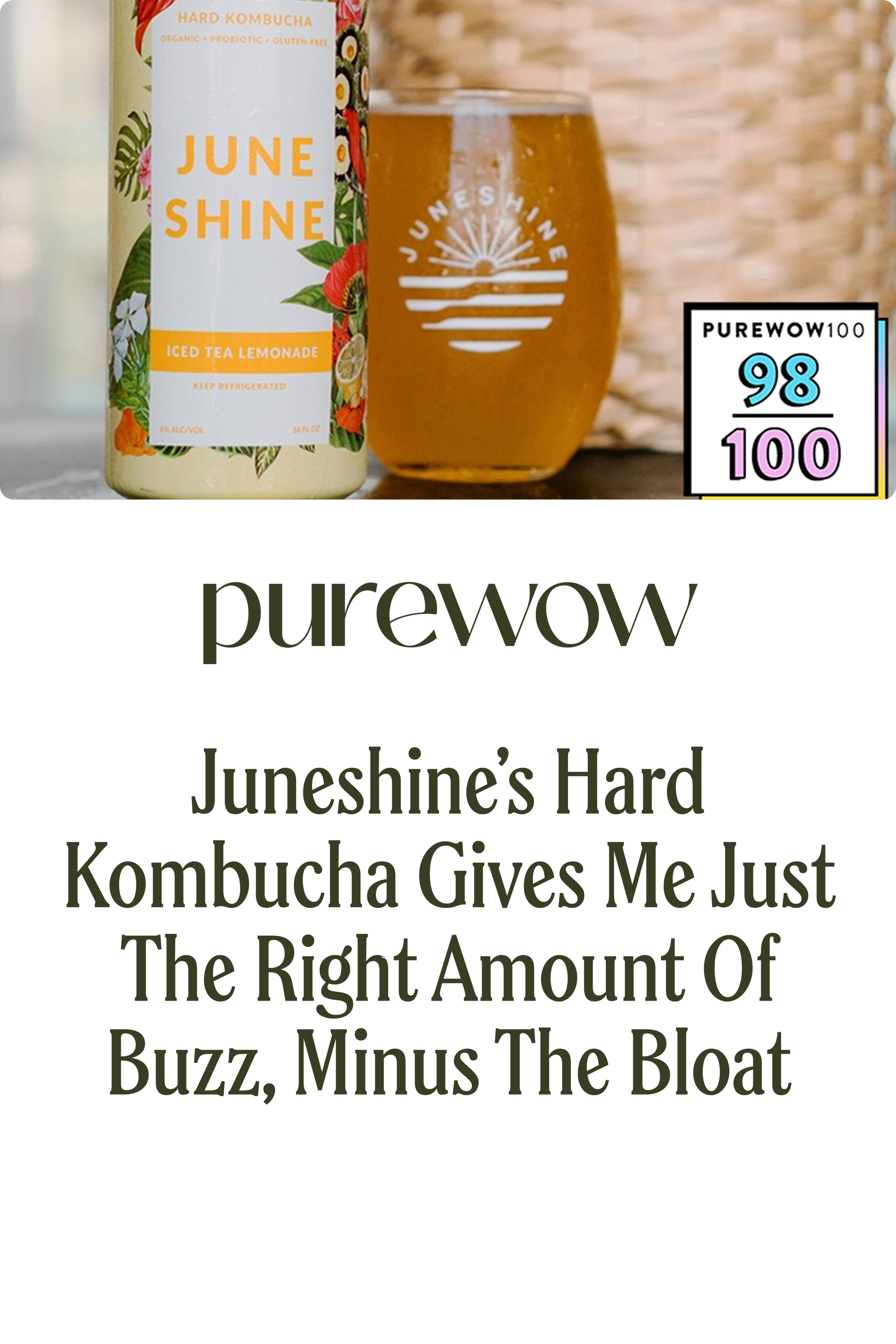 Juneshine’s Hard Kombucha Gives Me Just the Right Amount of Buzz, Minus the Bloat