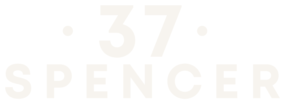 37 Spencer logo representing Bunbury's growing creative hub, home to Framed, O&W Design Build and The Art Hive and supporting the wider creative community.
