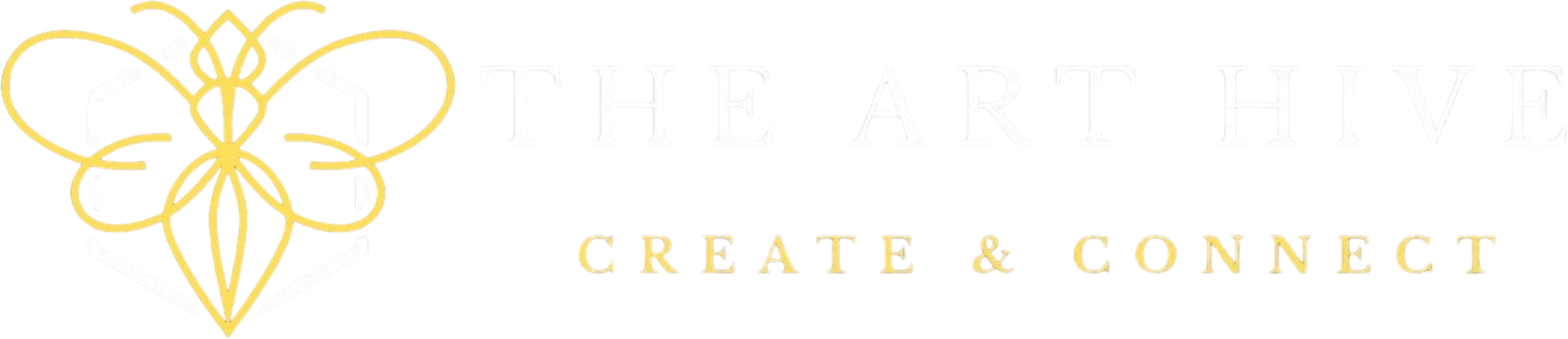 The Art Hive Create & Connect logo representing the creative workshop and community space based at 37 Spencer in Bunbury.