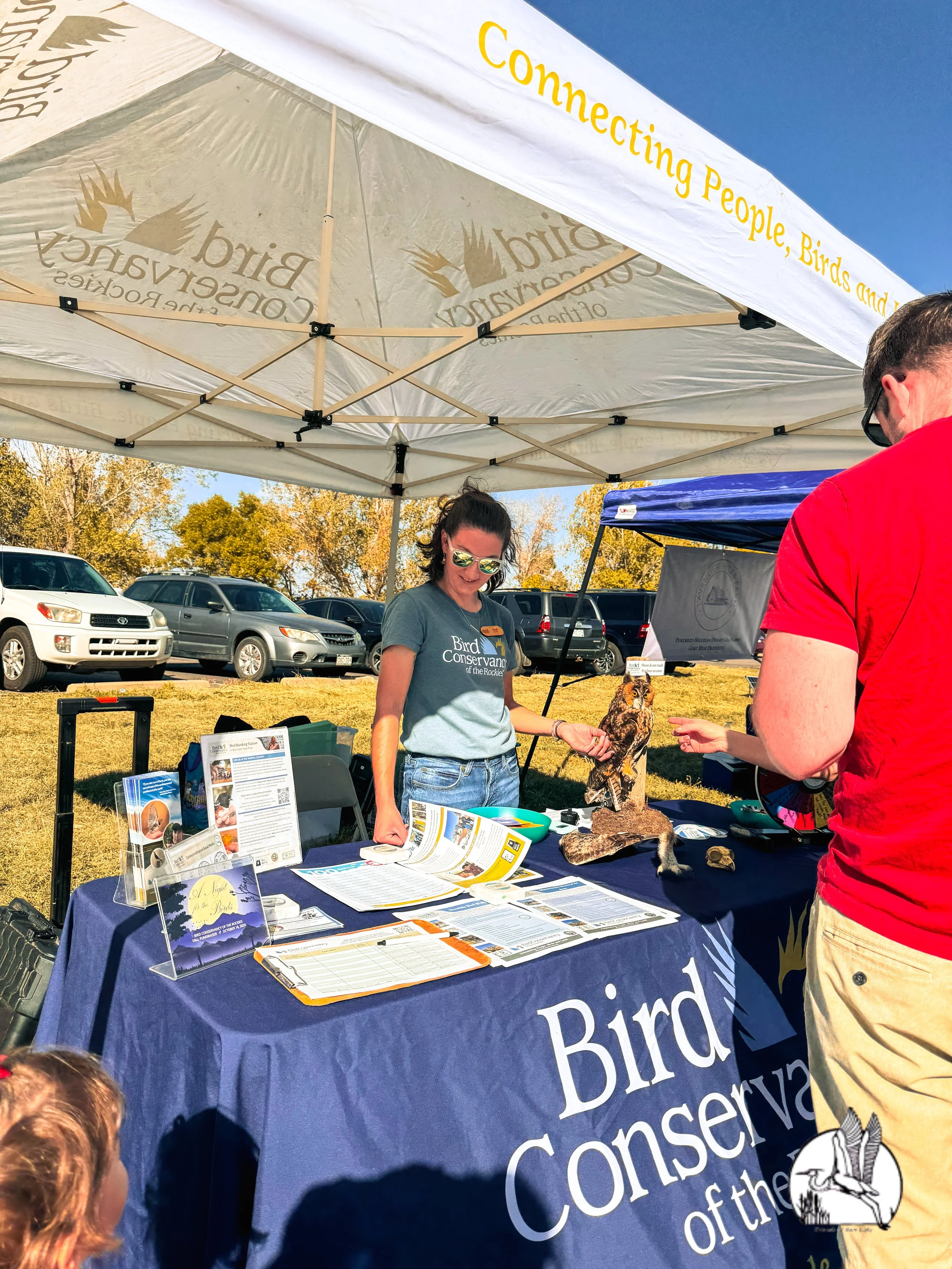 Bird Conservancy of the Rockies Booth at Harvest Festival