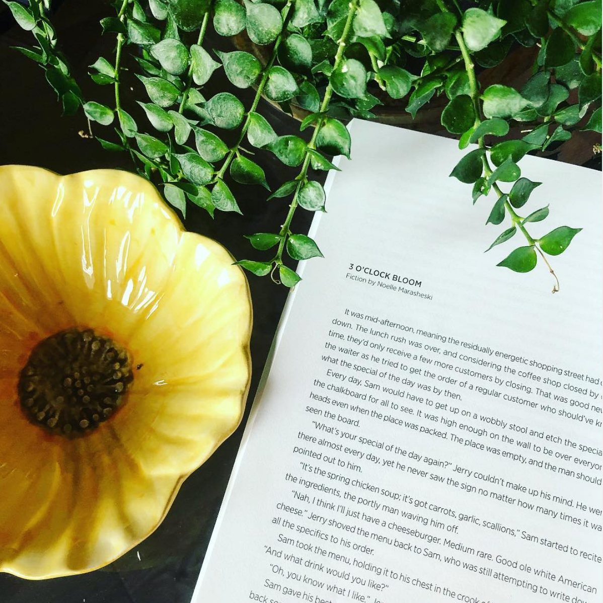 "3 O'Bloom" is a young adult short story featured in Artemis 2017-2018 (print and digital). Artemis is the Savannah College of Art and Design's annual literary journal featuring the best work of students with Writing majors and/or Creative Writing mi