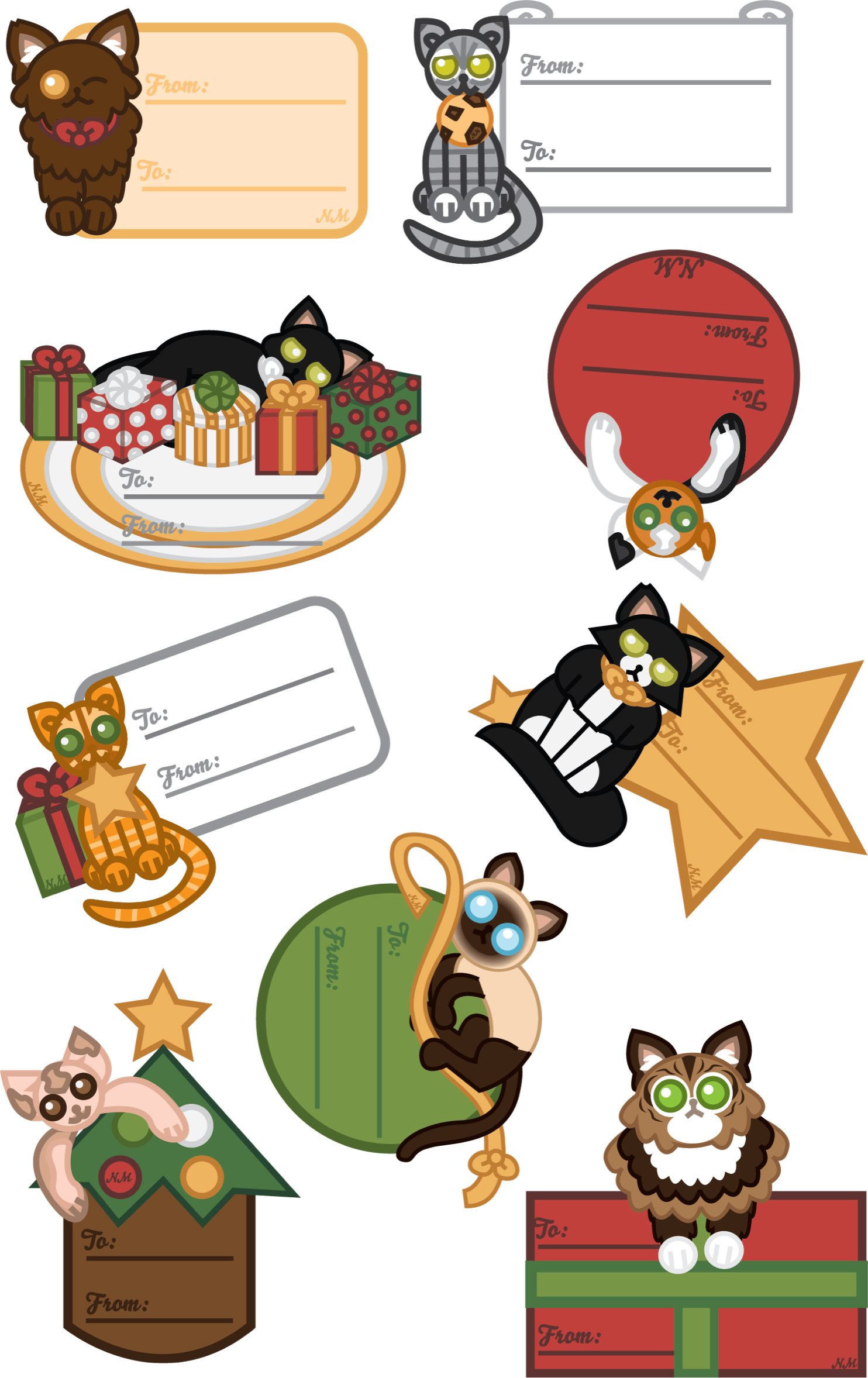 Holiday Stickers for Gift Labels.png