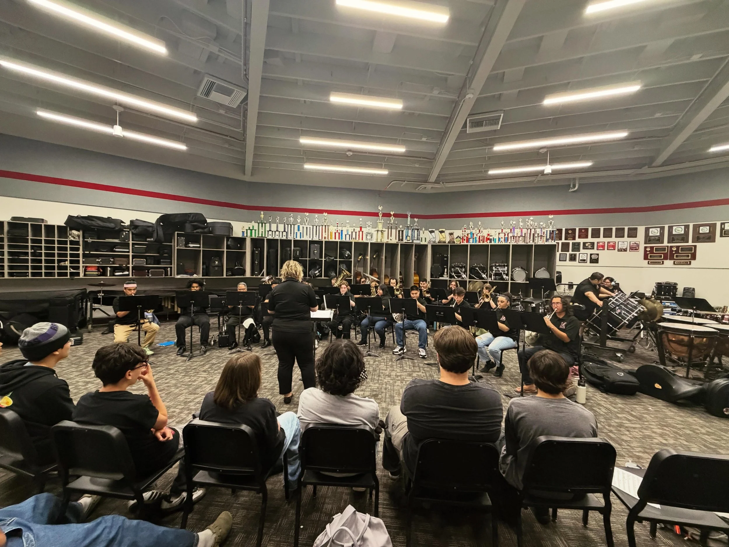 The Mt. SAC brass ensemble bringing the music to Claremont High School!

#mtsacmusic