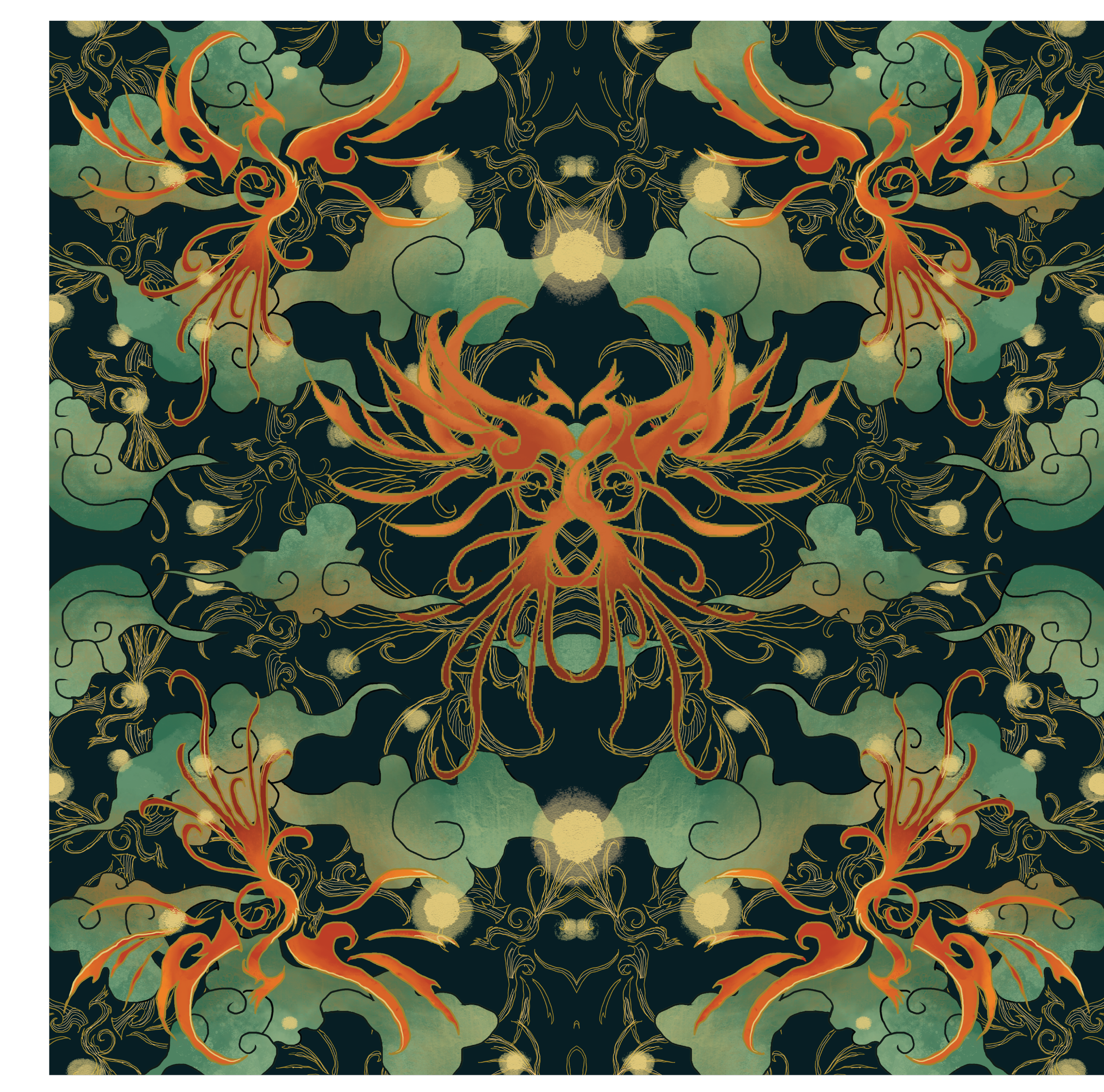 pattern design綠中國風.png