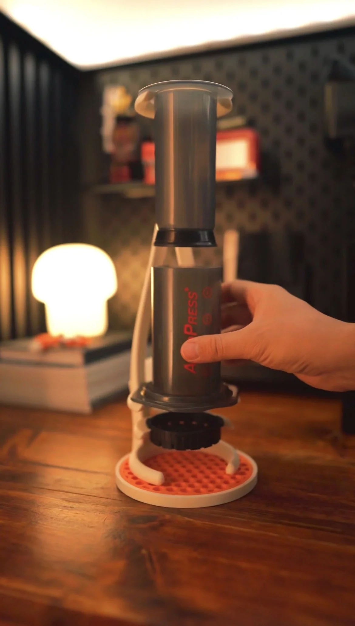 Estante Organizador para AeroPress