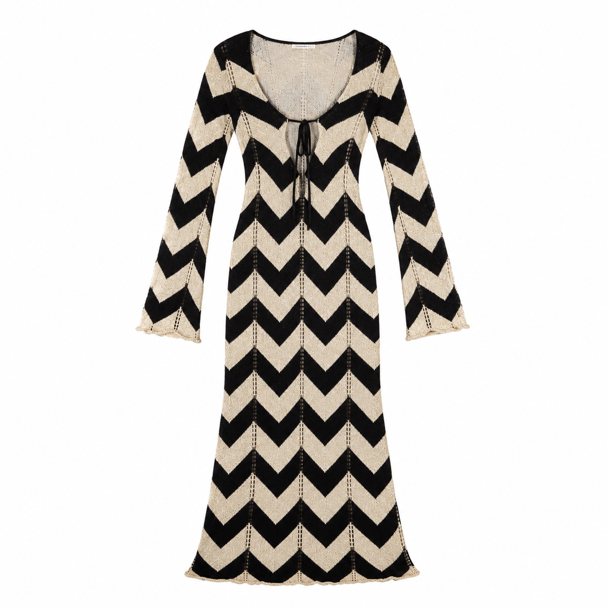 The Riviera Chevron Knit Dress