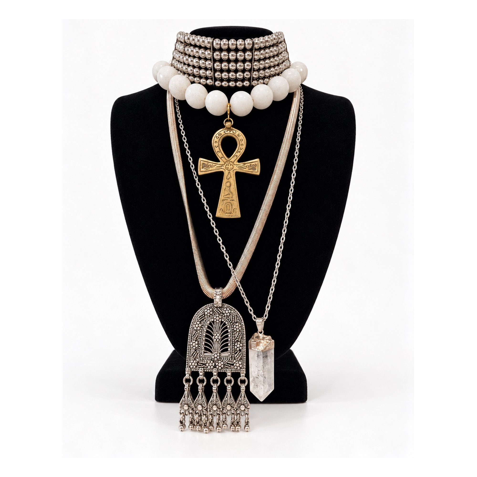 The Bohemian Goddess Layered Necklace