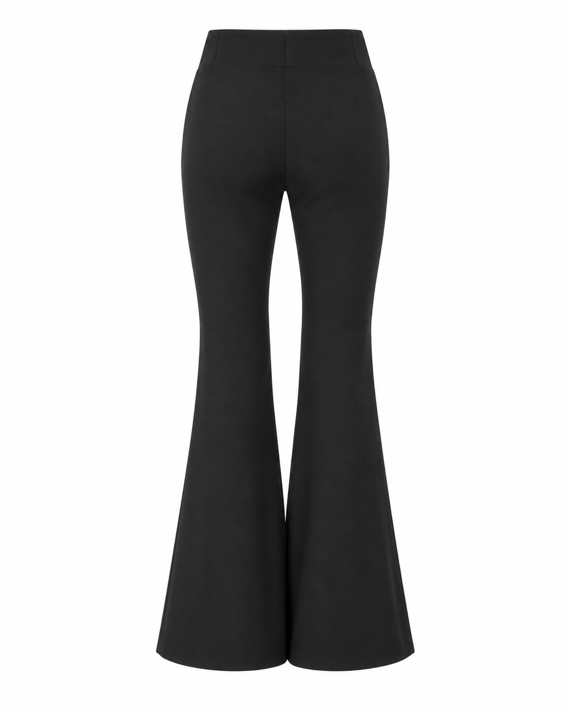 Black High-Waisted Flared Pants.png