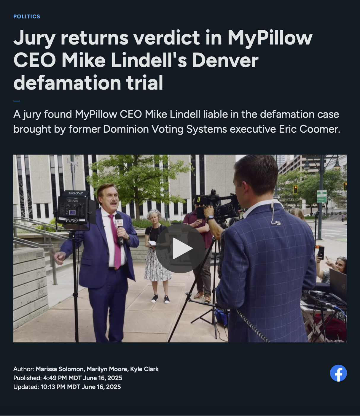 A big picture look at Lindell's defamation trial verdict and breakdown of what it means.
