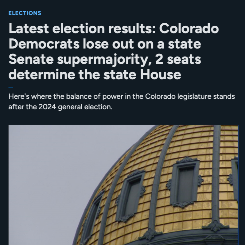 The balance of power in Colorado: Where it stands and why you should care.