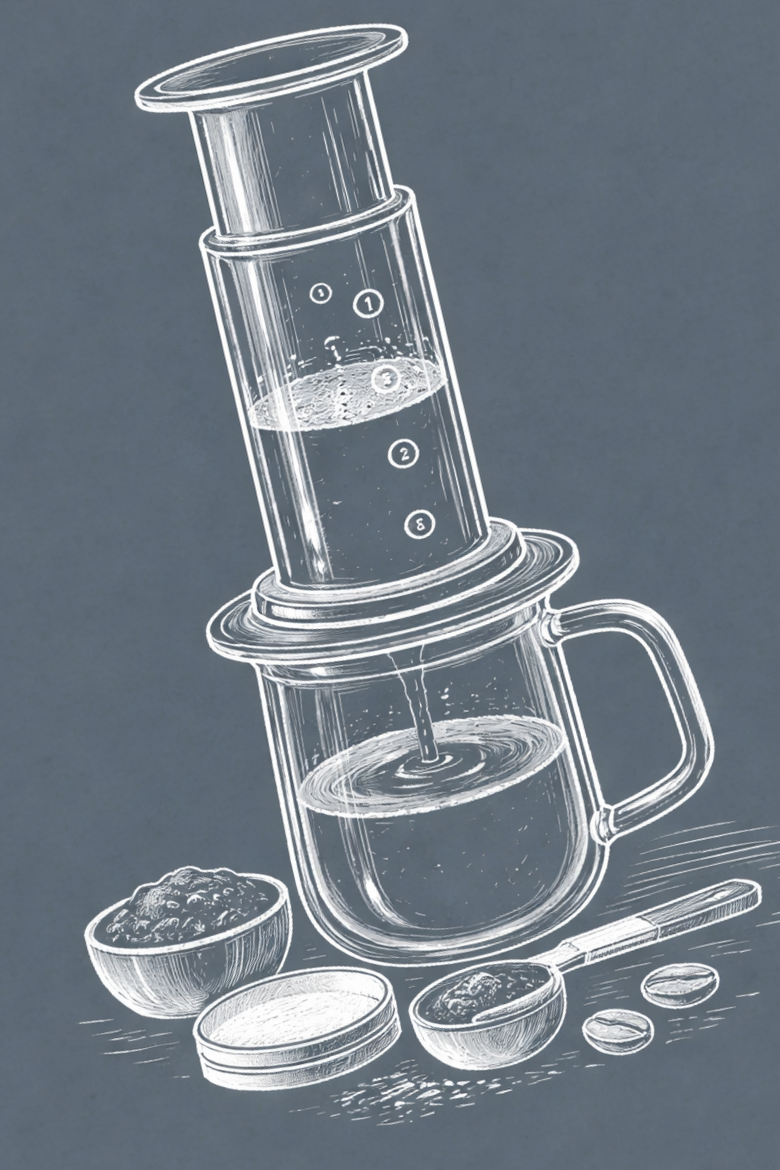 James Hoffmann’s Aeropress 
