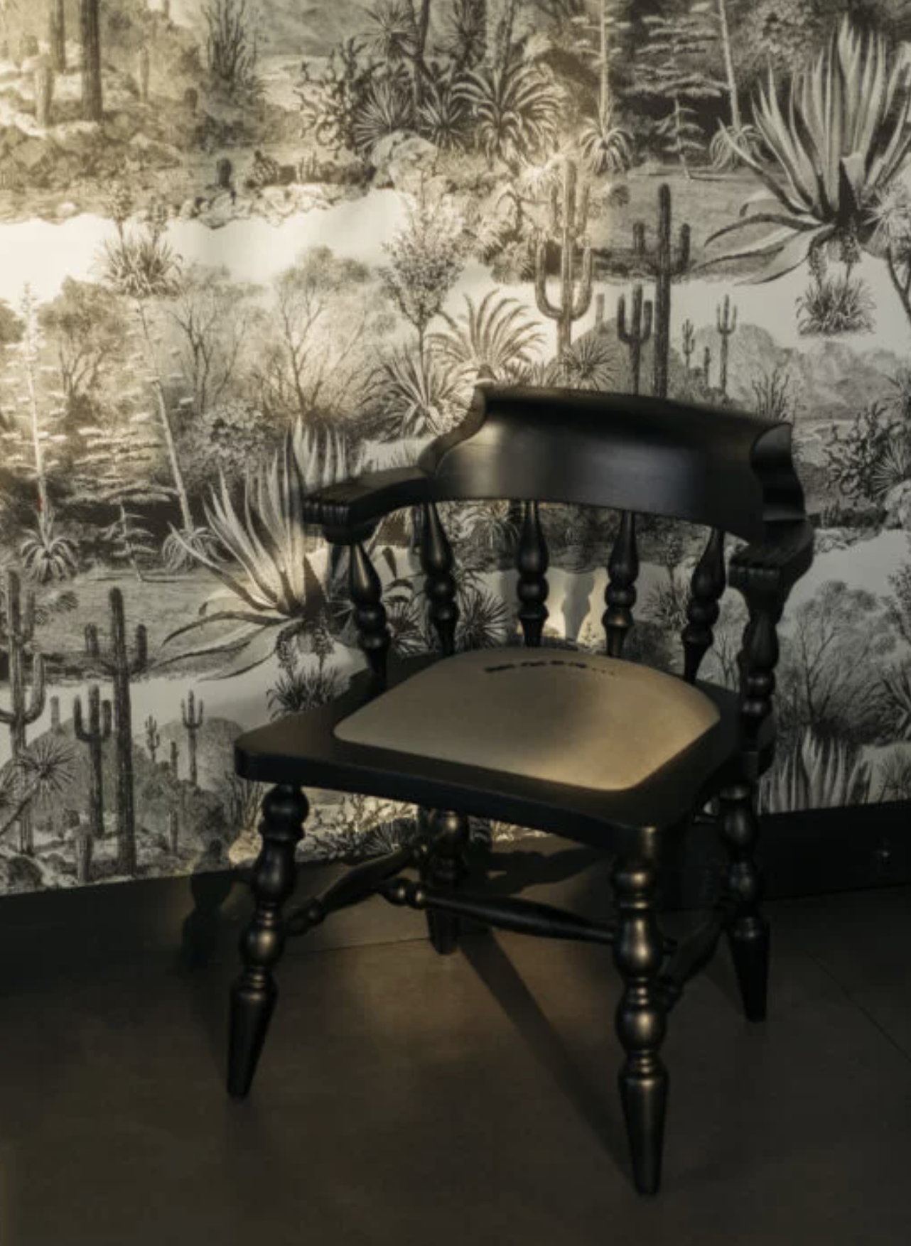 “Don’t fart on me” Black Chair