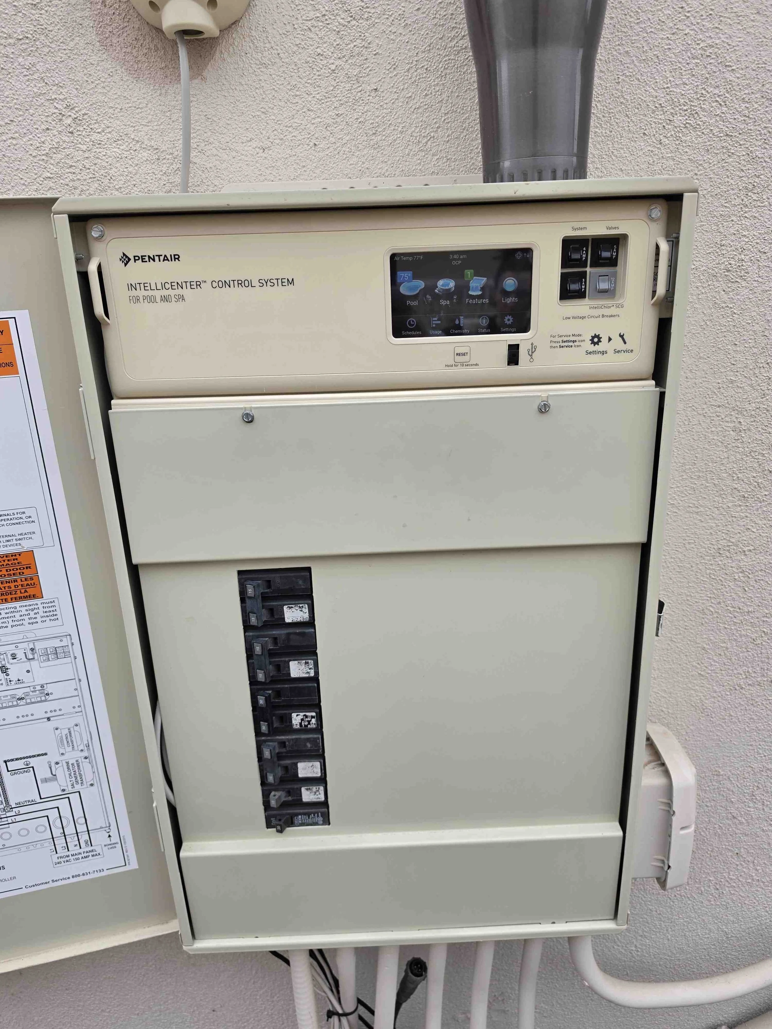 PENTAIR INTELLICENTER UPGRADE