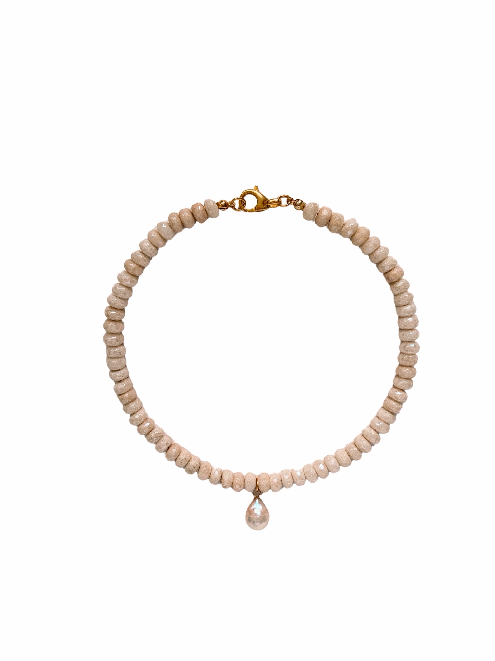 Pearl Drop Beaded Necklace