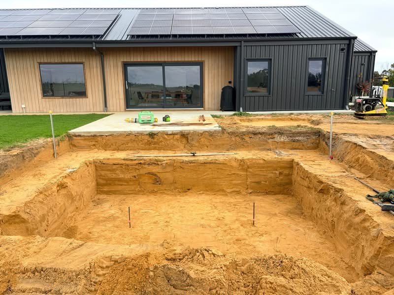 Excavation services for pools in Dunsborough