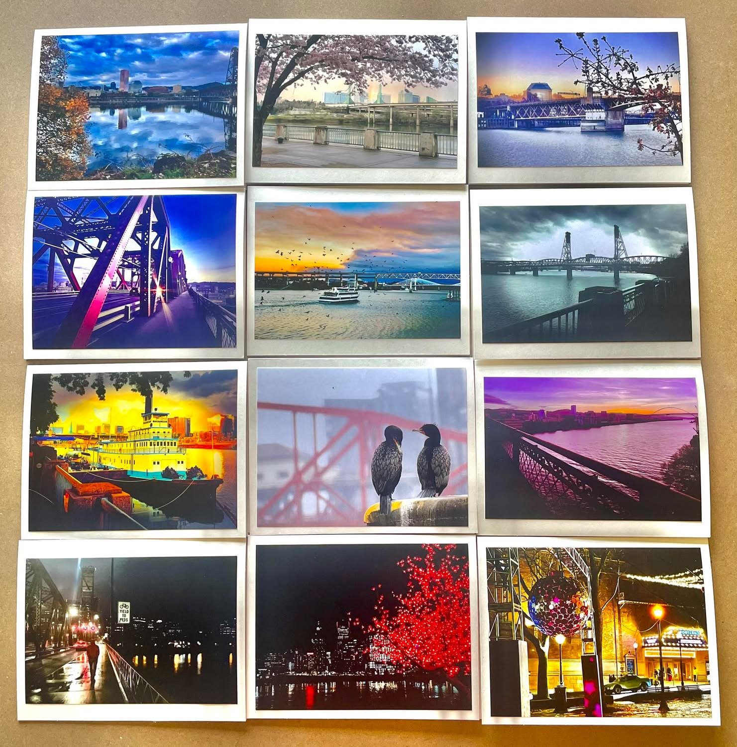 Handmade Greeting Cards - Assortment of Random Designs - Pack of 8 Cards