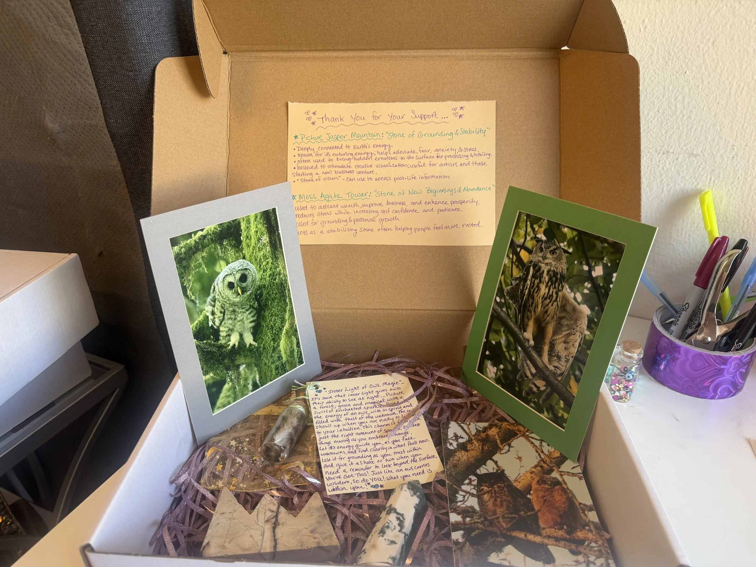 Fluff of Owl Gift Box