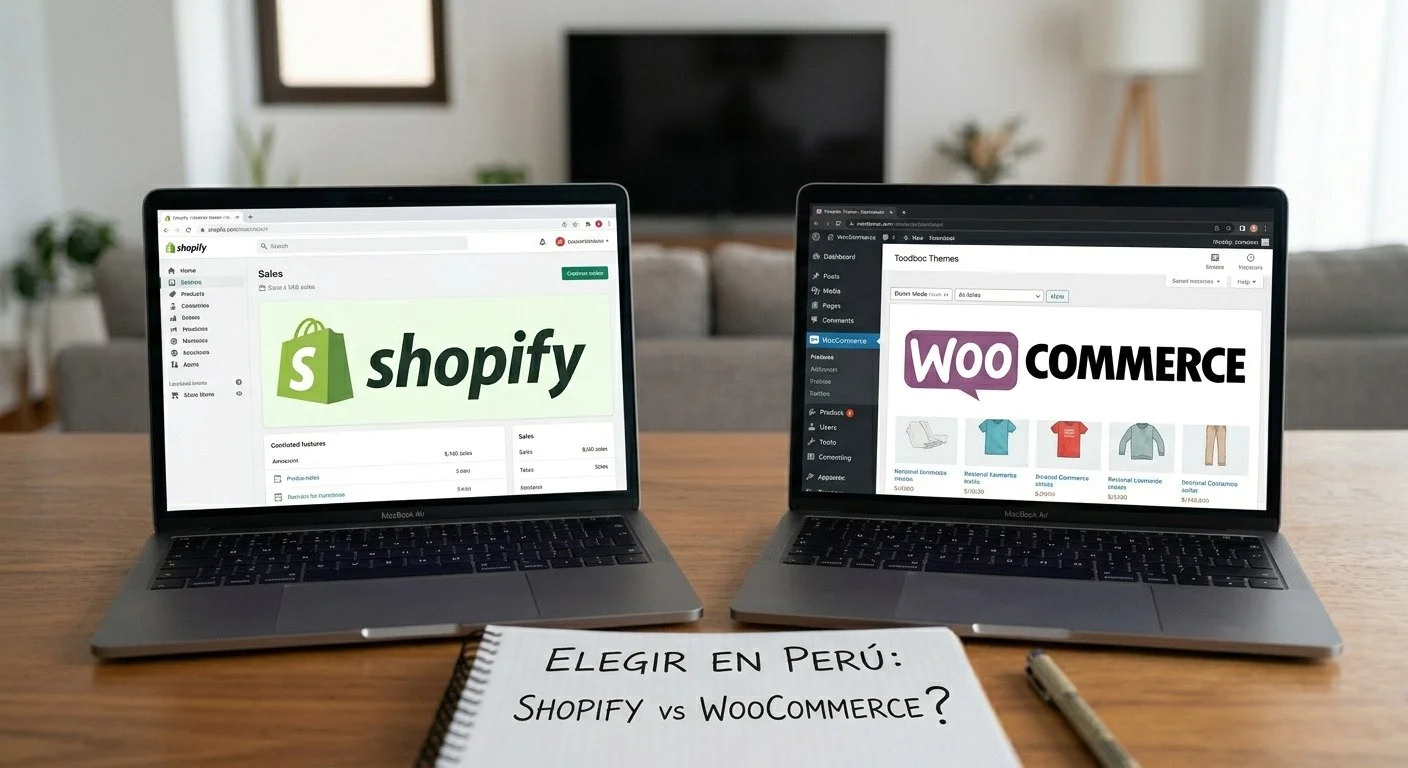 Shopify vs WooCommerce: ¿Cuál elegir en Perú?