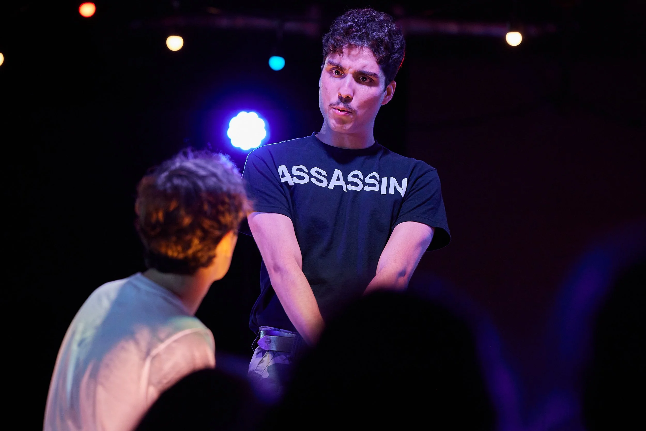 John Wilkes Booth in "Assassins"
