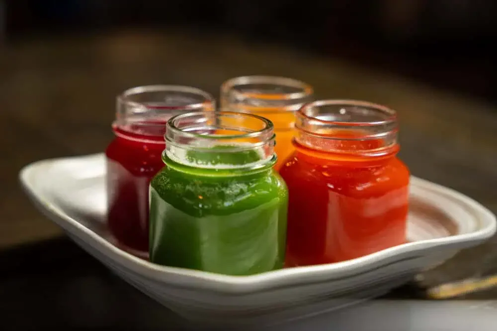 Organic Cold Pressed Juice Flight