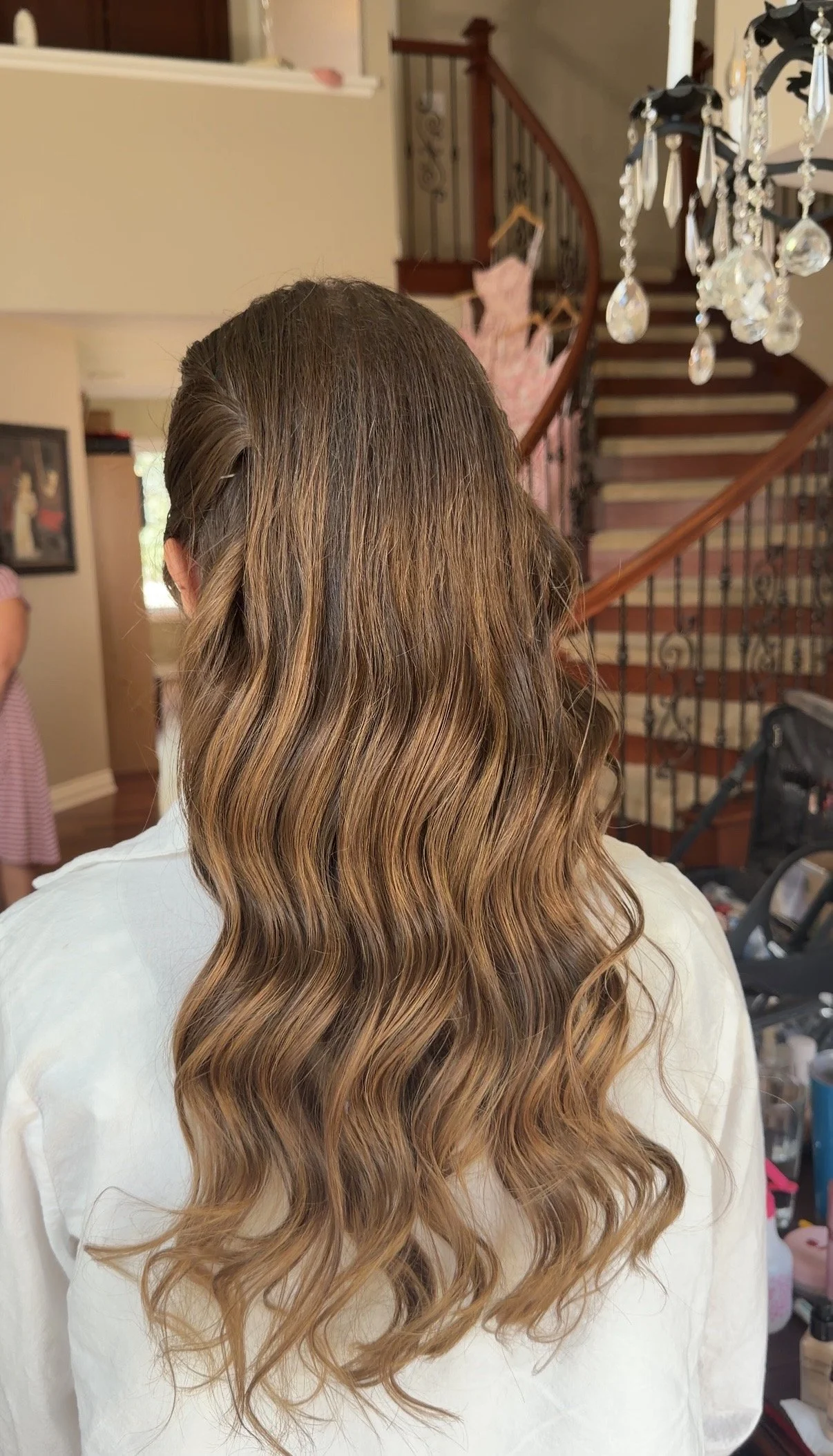 Romantic Half-up Bridal Hairstyle