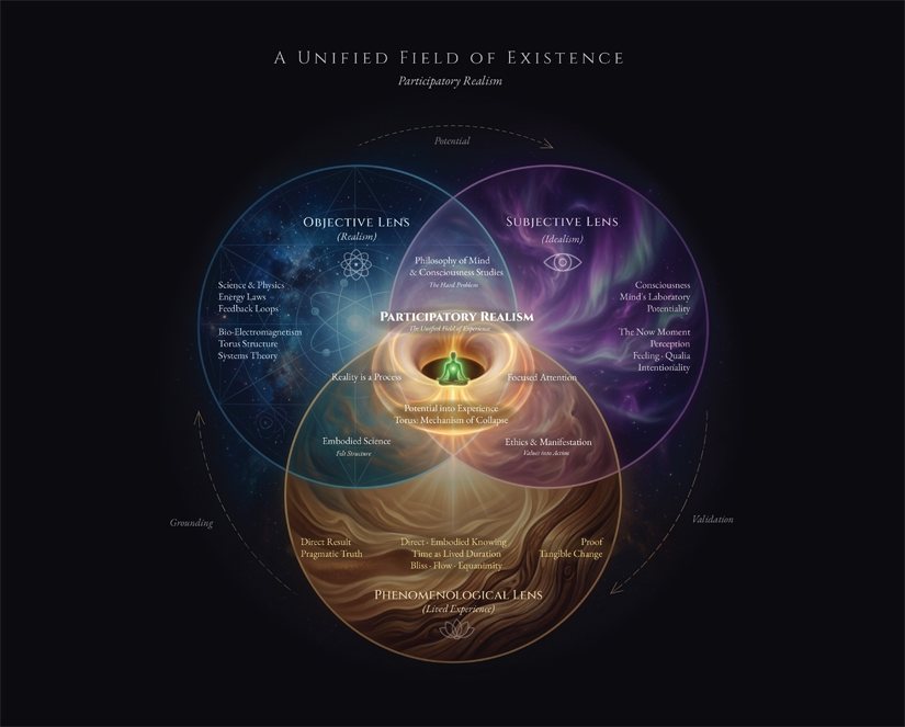 A Unified Field of Existence Diagram (small size)