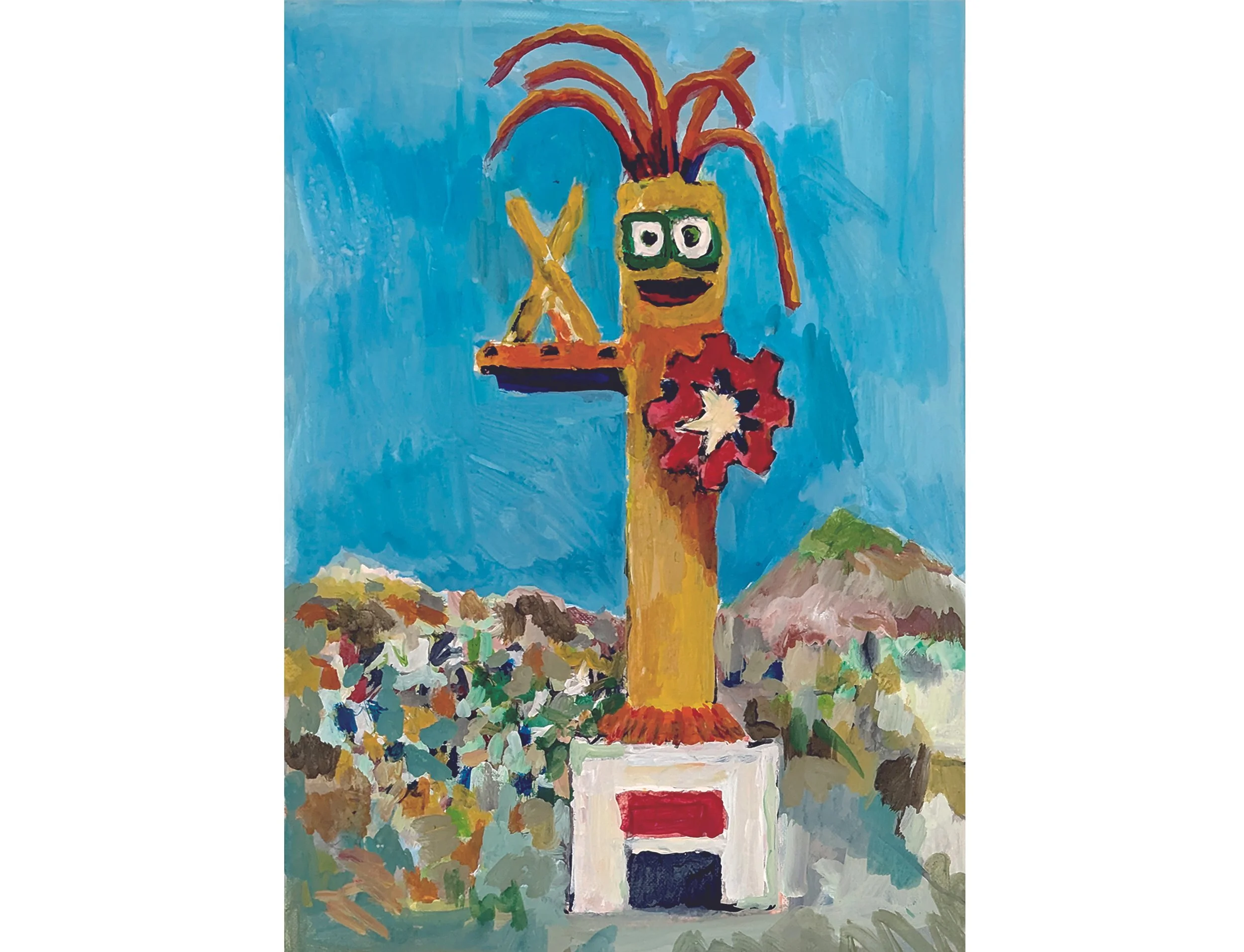 El guerrero pelón chimalli rico