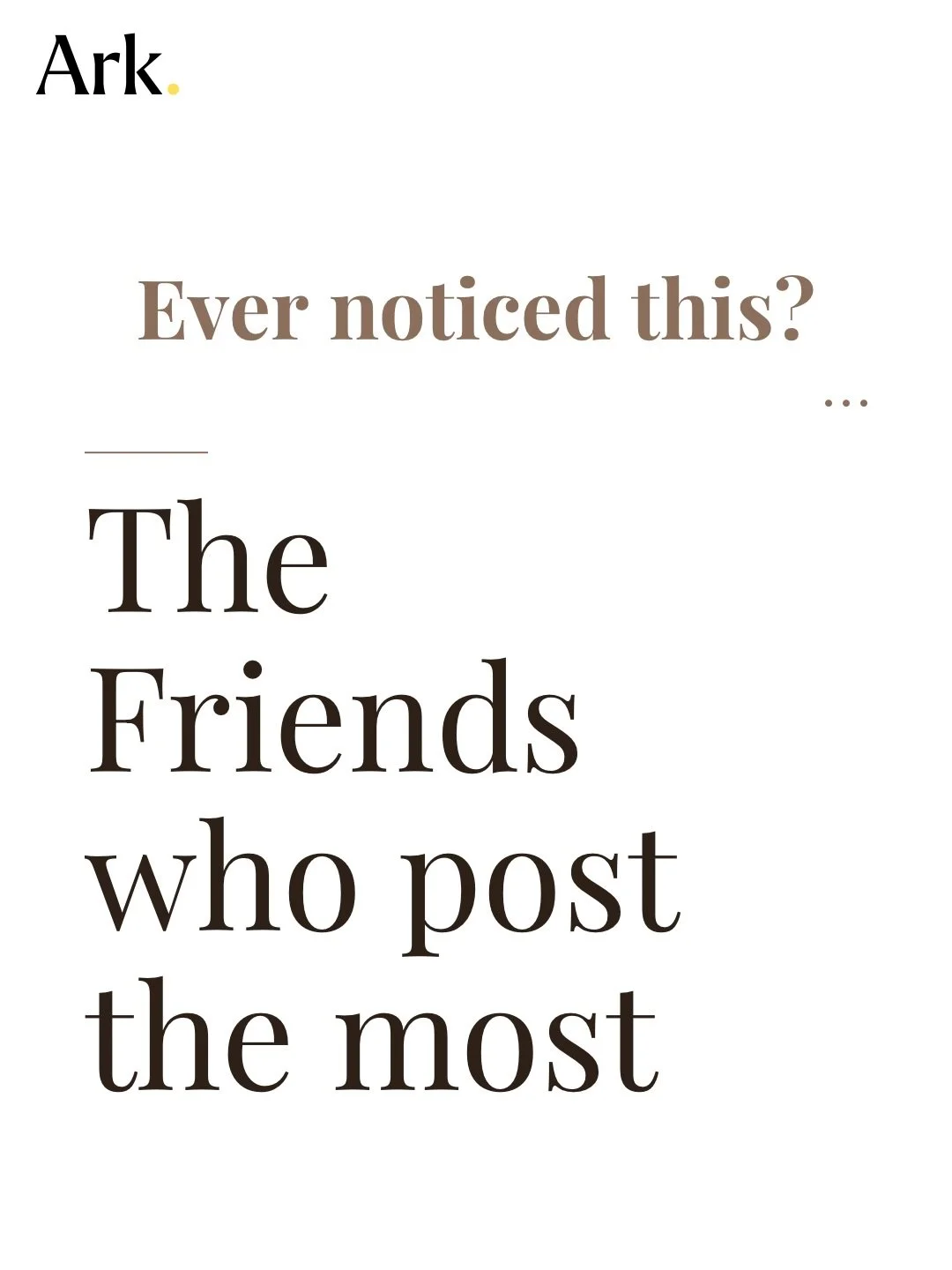 Funny how the people we see online the most often feel the closest to us.

Not because we talk every day.
Not because we meet often.

Simply because they show up.

Businesses work the same way.

People are more likely to remember, trust, and choose b