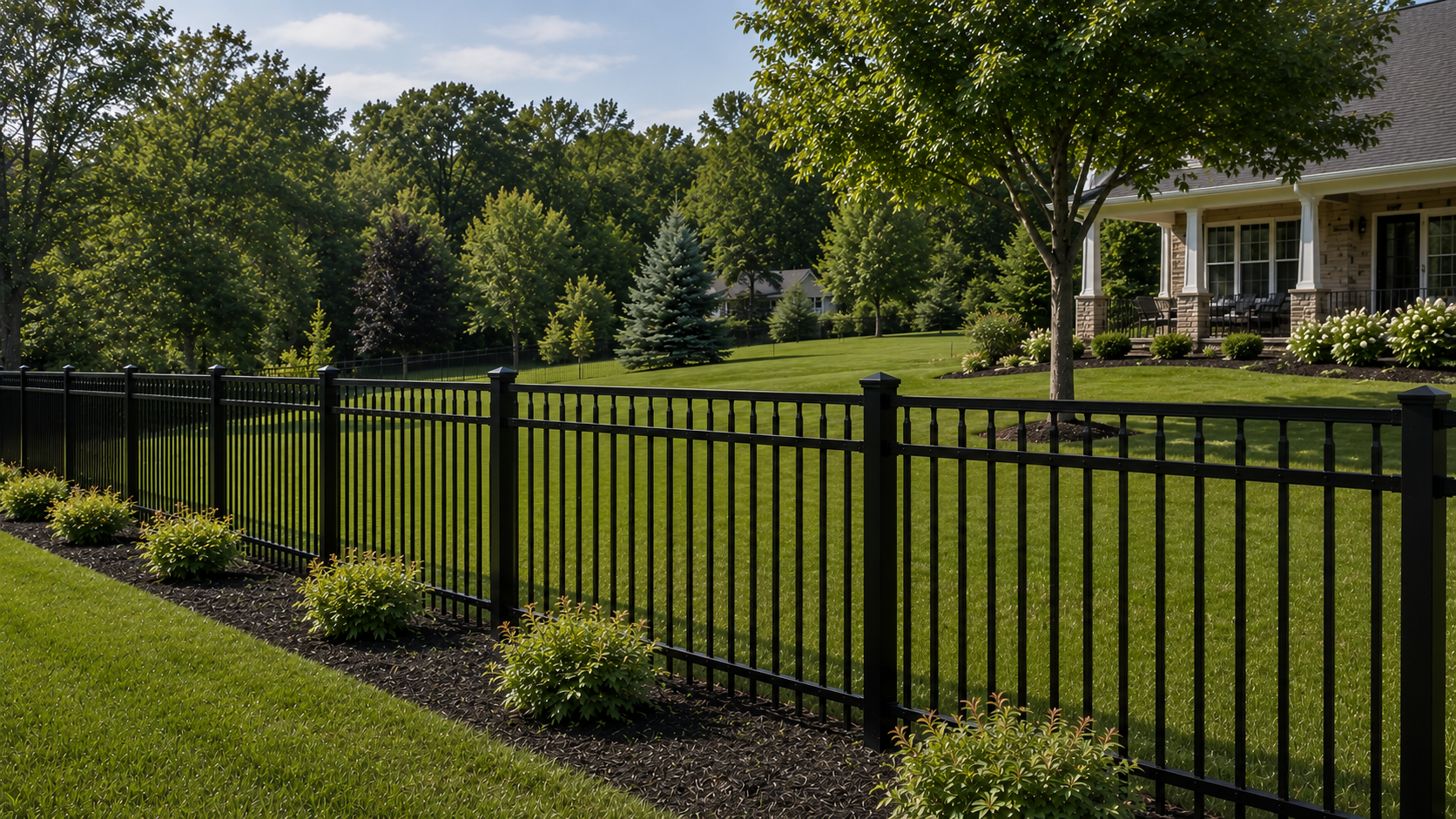 aluminum fence services in Fort Wayne, IN