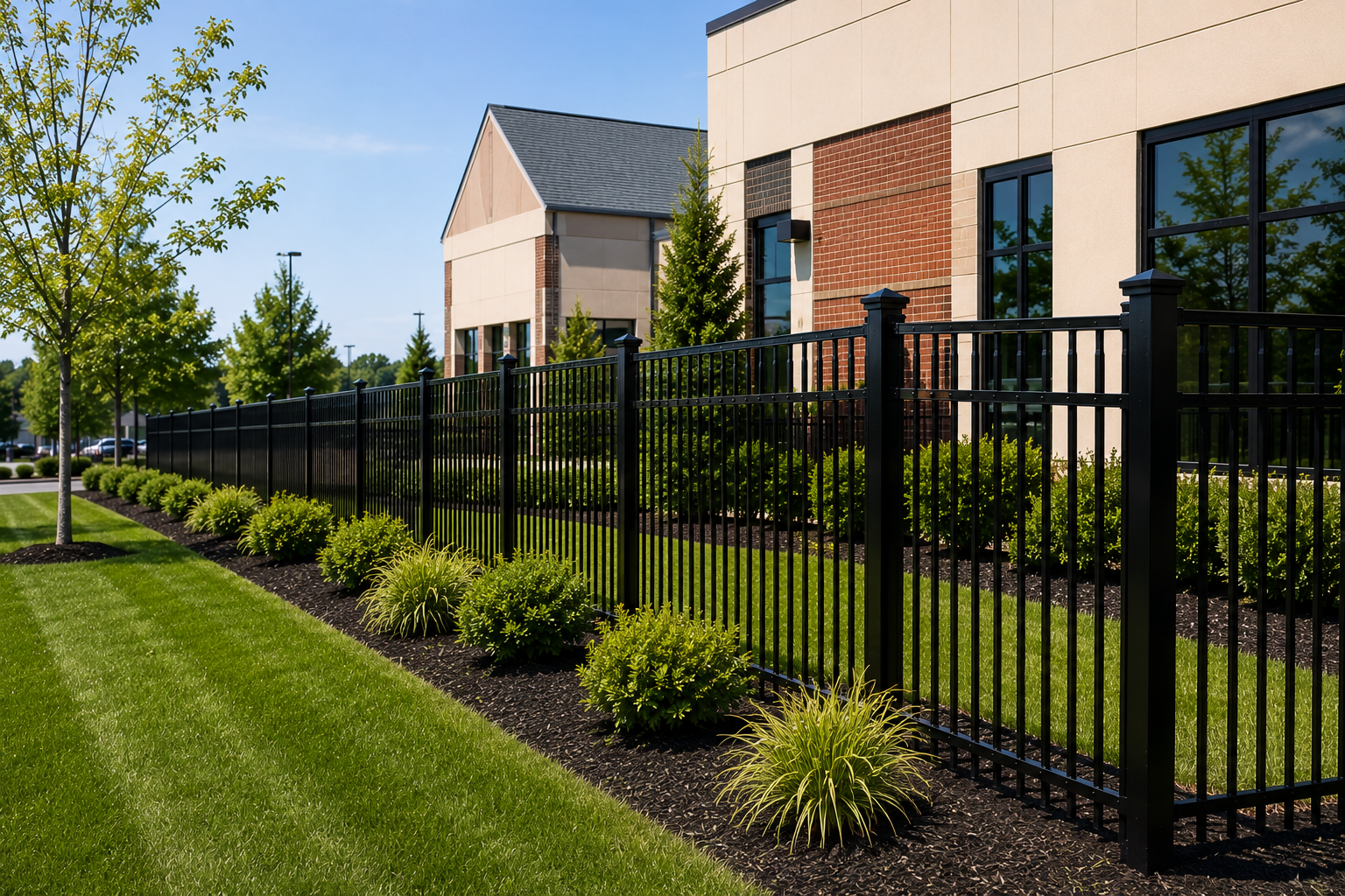 commercial fence installation services in Fort Wayne, IN