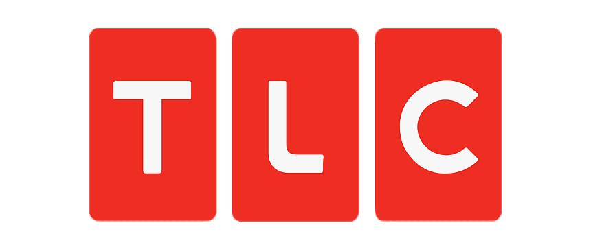 TLC logo with red background and white letters