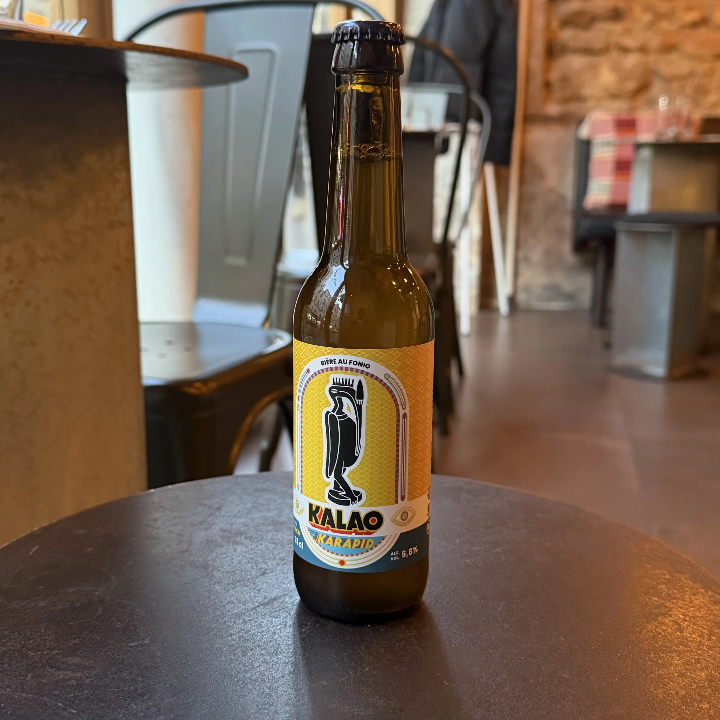Bière Kalao Karapid au fonio — Bouyon Belleville