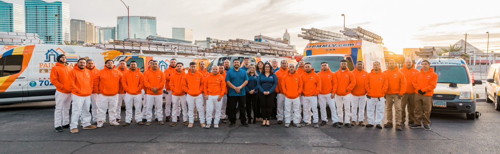 Paint Masters & Mouldings team