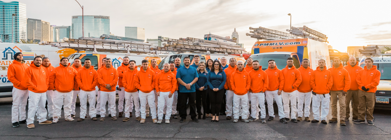 Paint Masters & Mouldings team