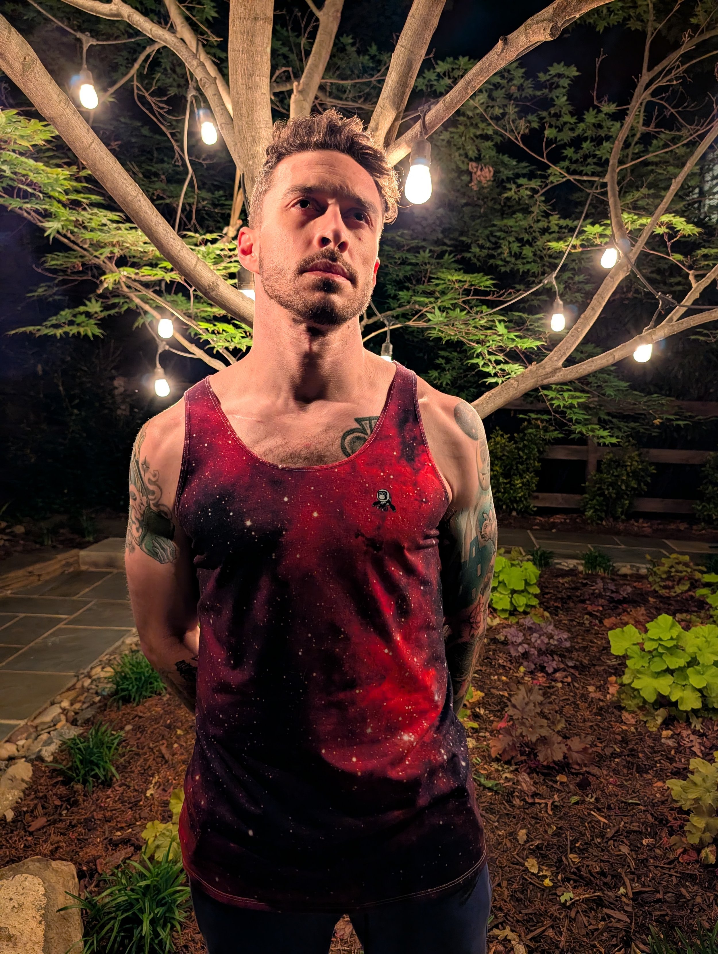 Heart Nebula printed on tank top — High Space Man