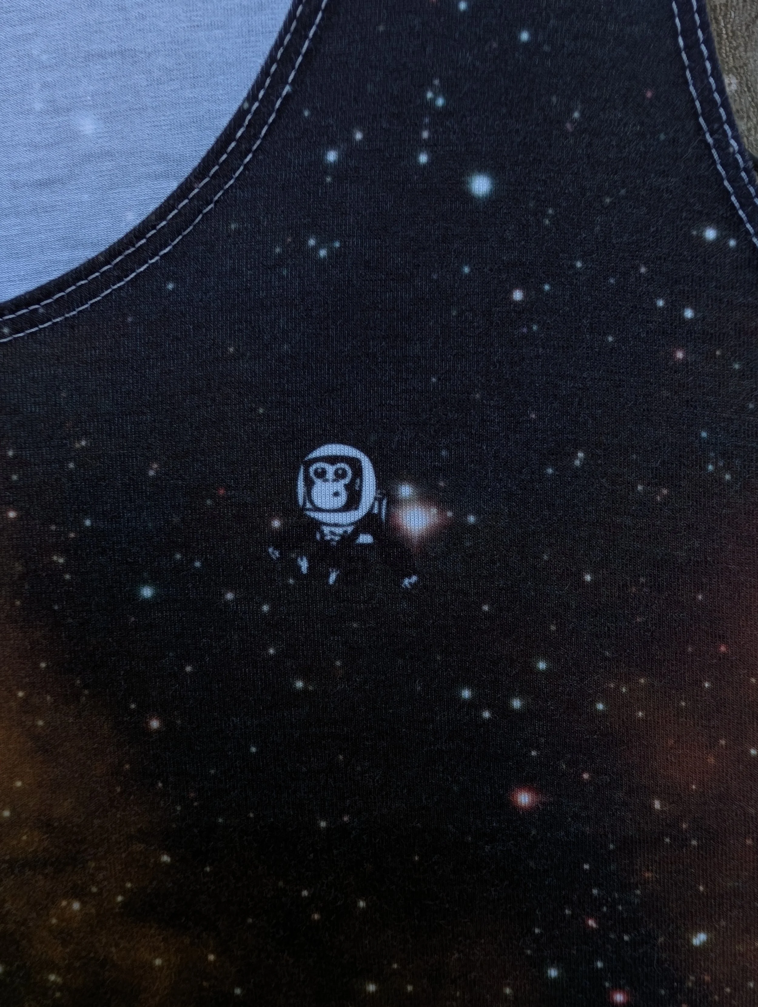 Soul Nebula printed on tank top — High Space Man