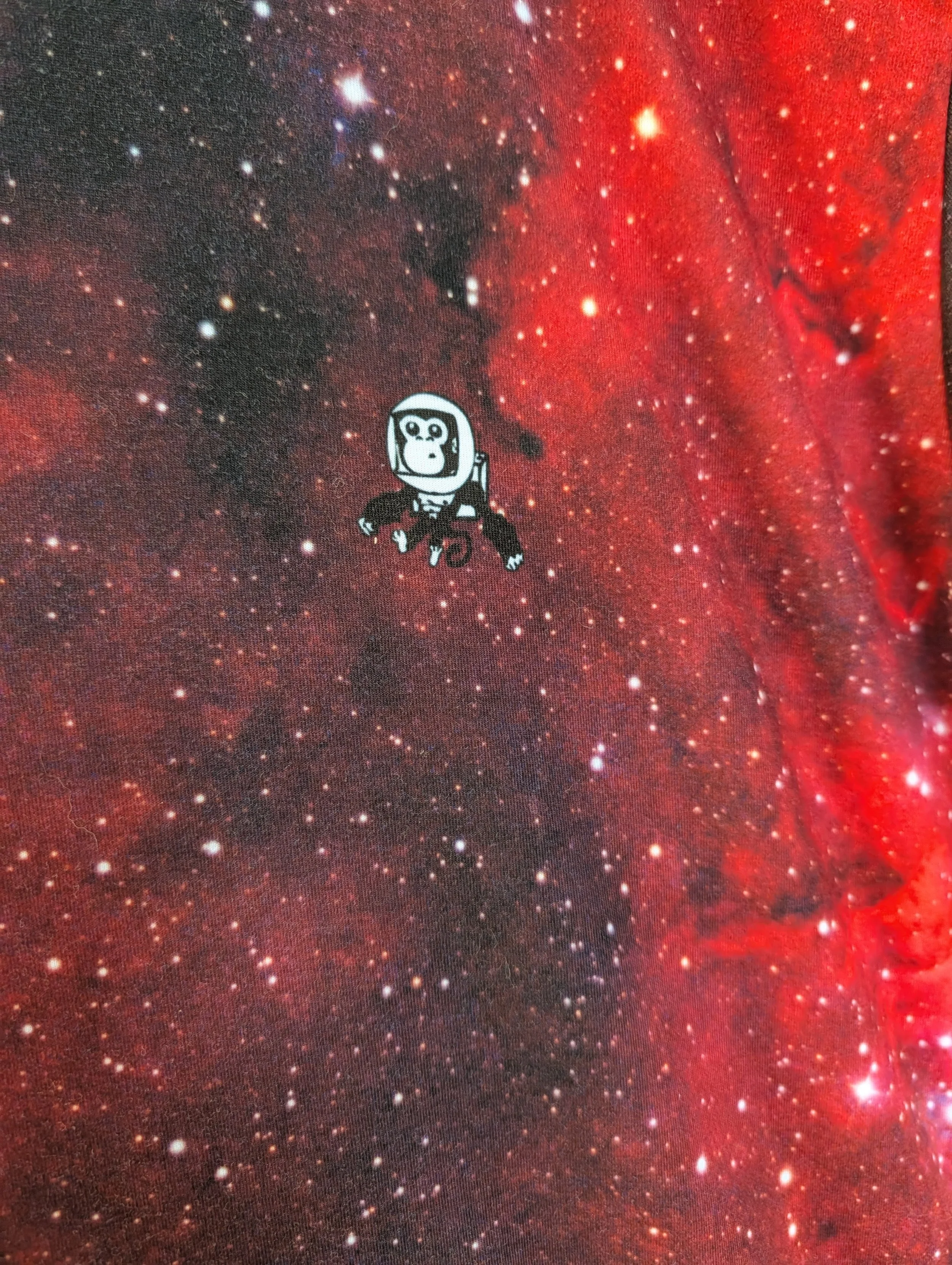 Heart Nebula printed on unisex t-shirt — High Space Man