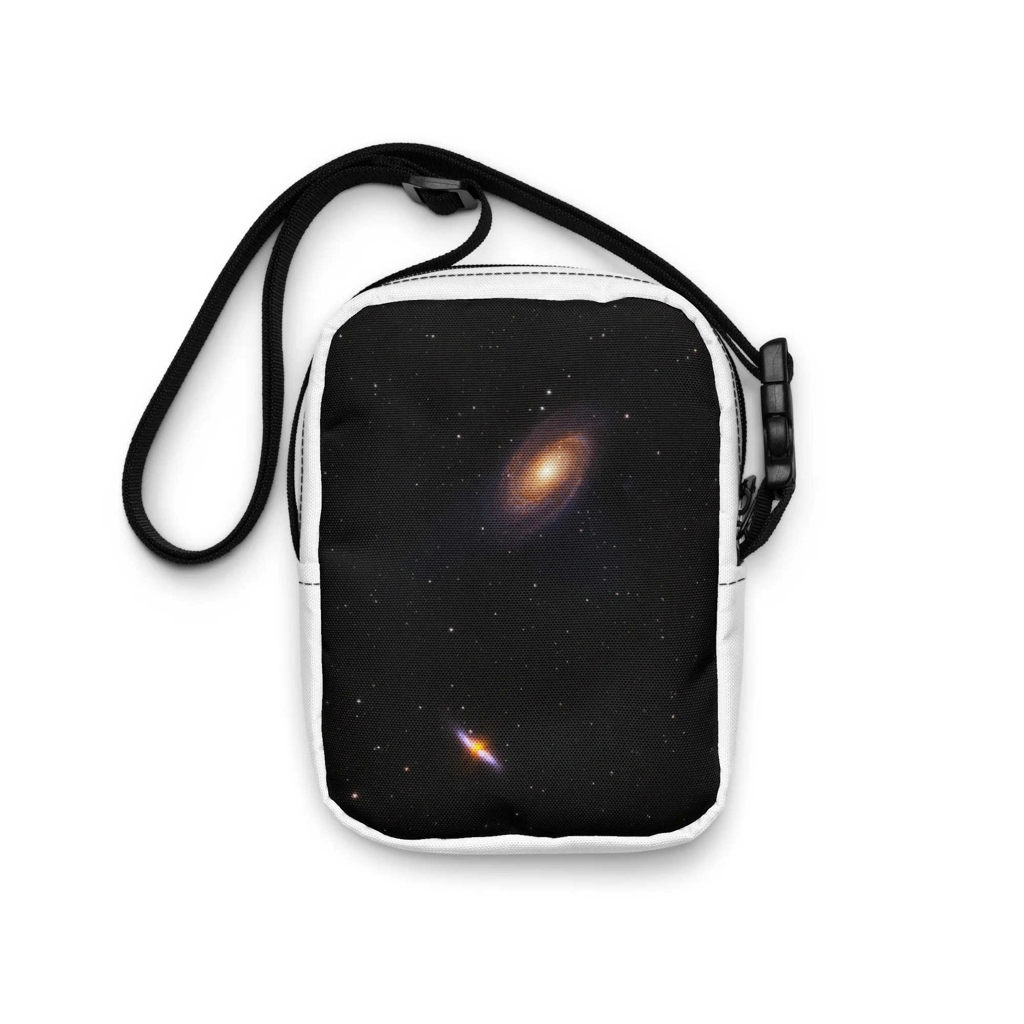 Bode's and Cigar Galaxy printed on utility crossbody bag — High Space Man