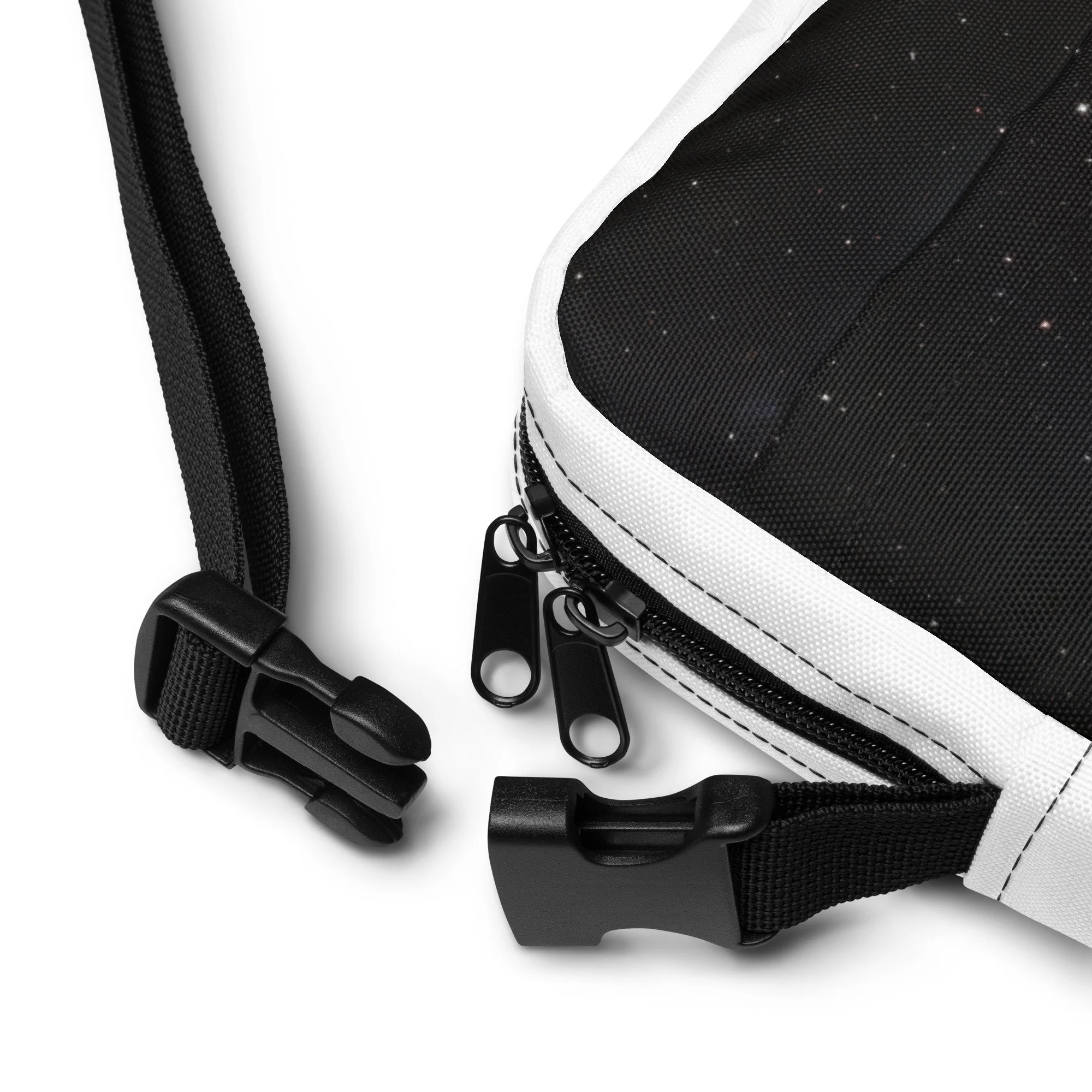 Bode's and Cigar Galaxy printed on utility crossbody bag — High Space Man
