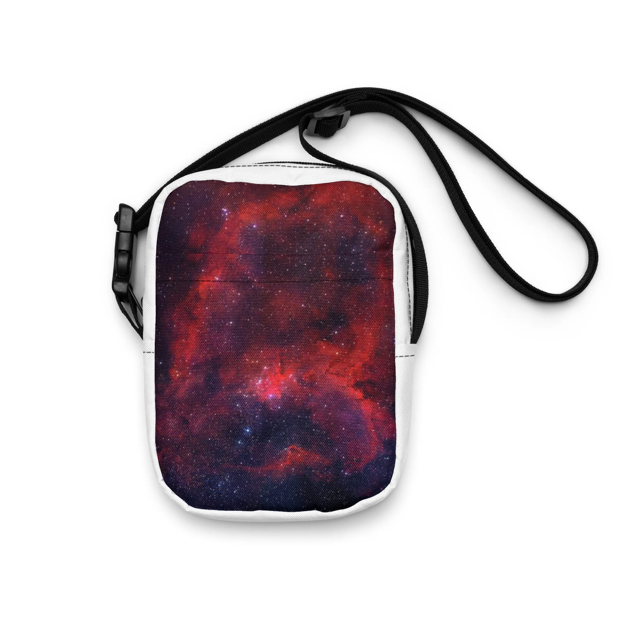 Heart Nebula printed on utility crossbody bag — High Space Man