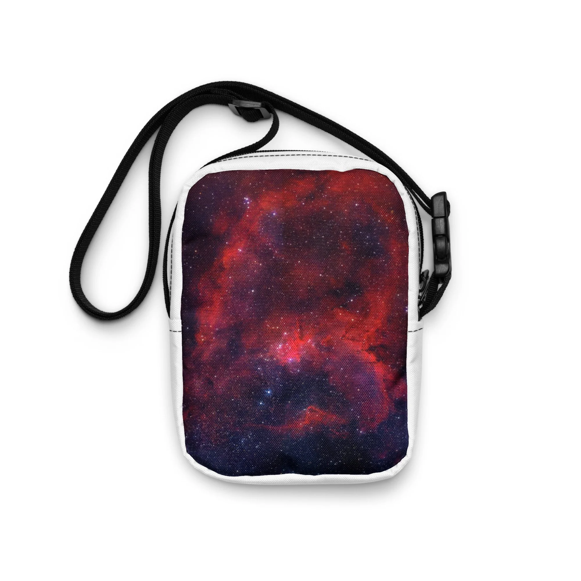 Heart Nebula printed on utility crossbody bag — High Space Man