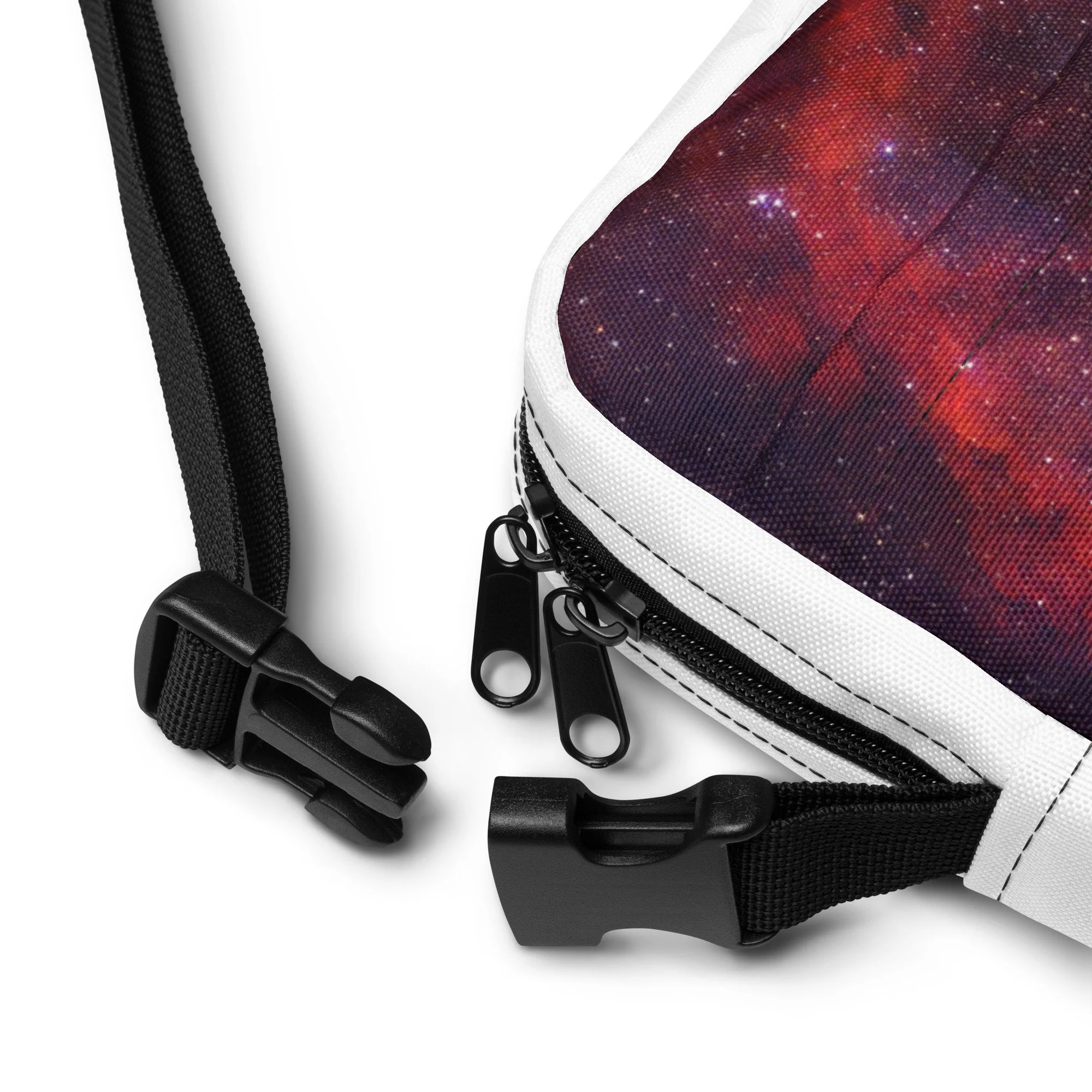 Heart Nebula printed on utility crossbody bag — High Space Man