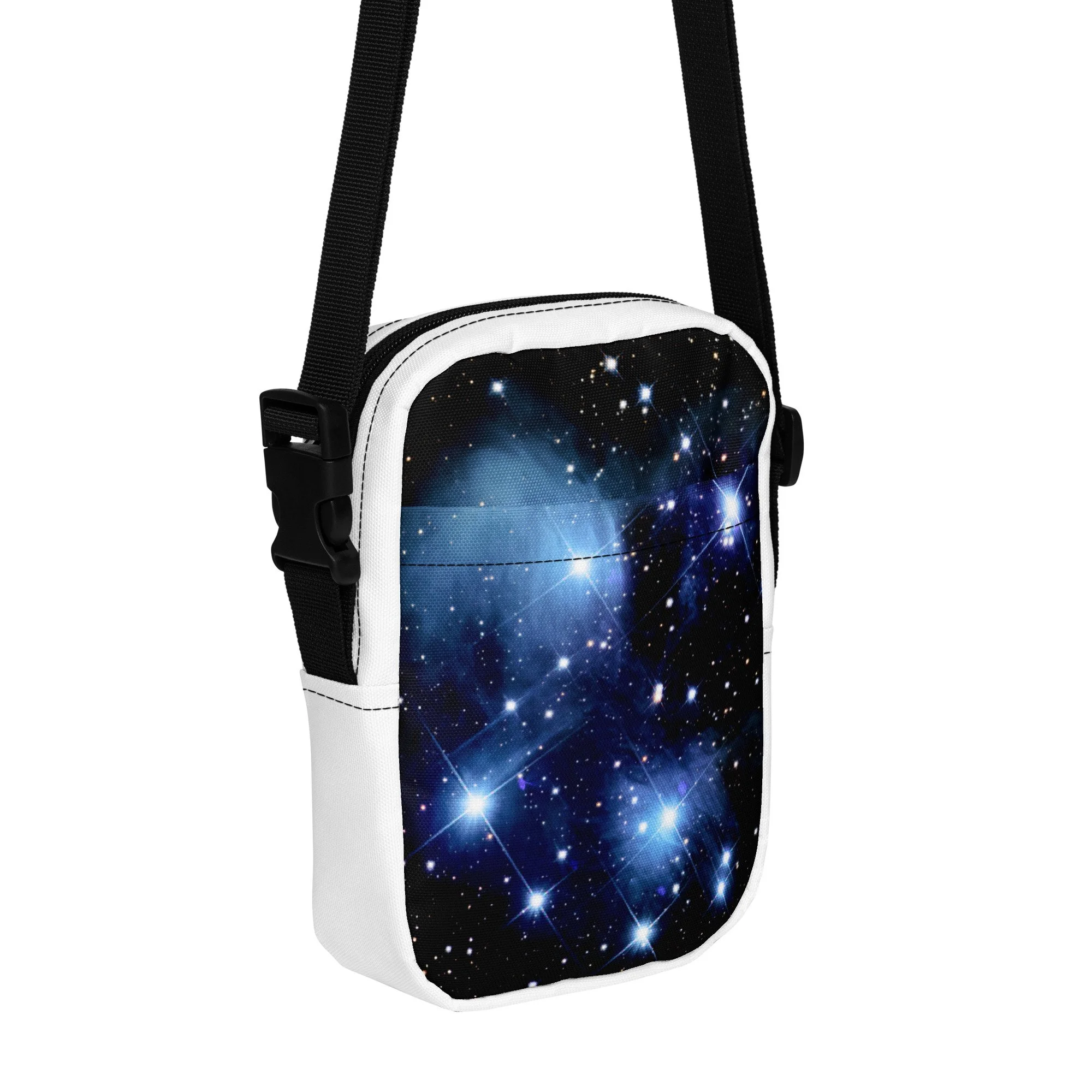 Pleiades star cluster printed on utility crossbody bag — High Space Man