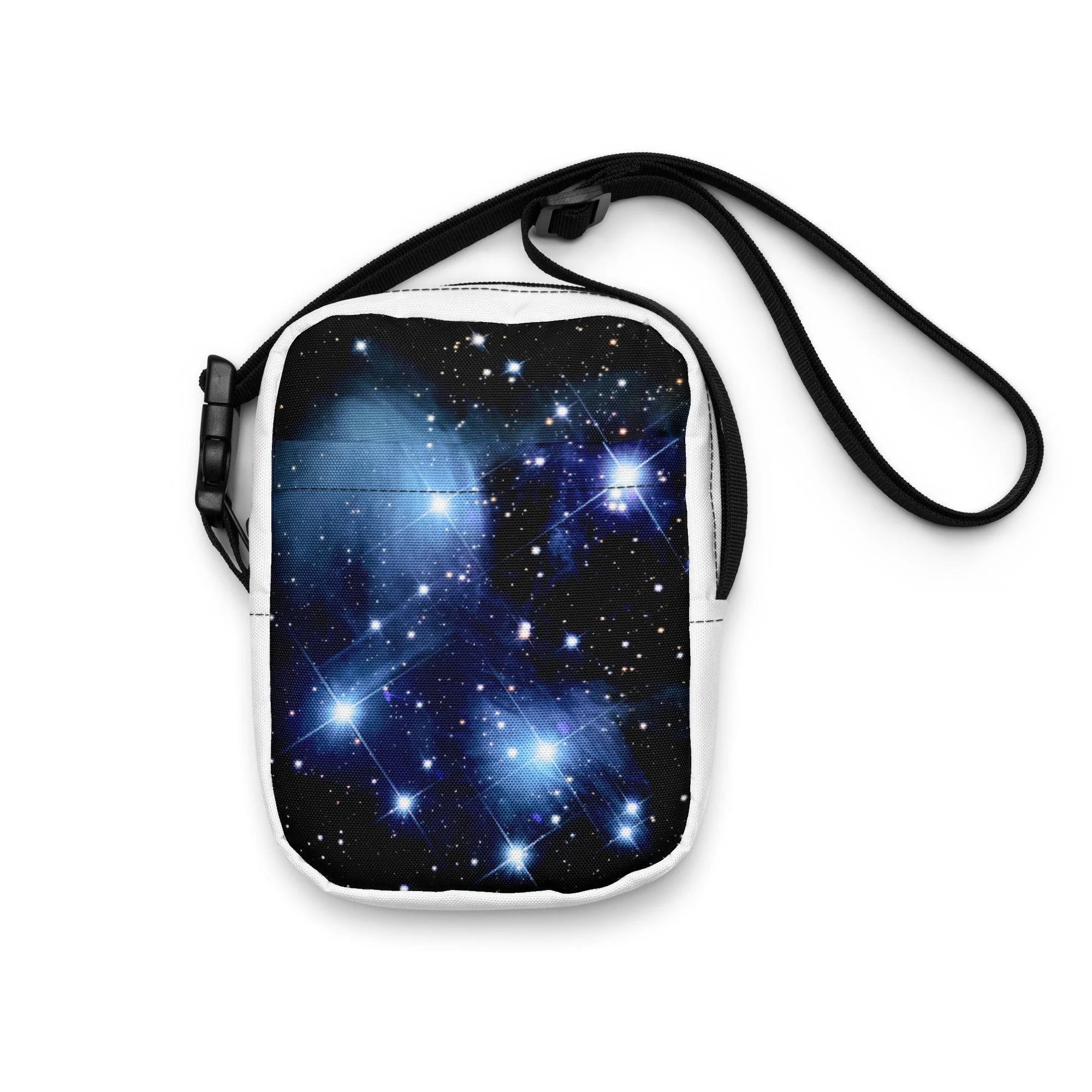 Pleiades star cluster printed on utility crossbody bag — High Space Man